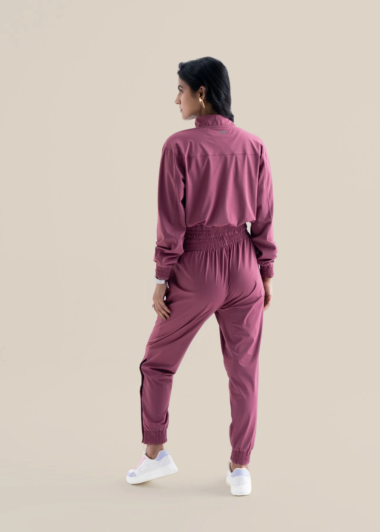 Women Cropped Jacket - Hawthorn Rose - Image 8