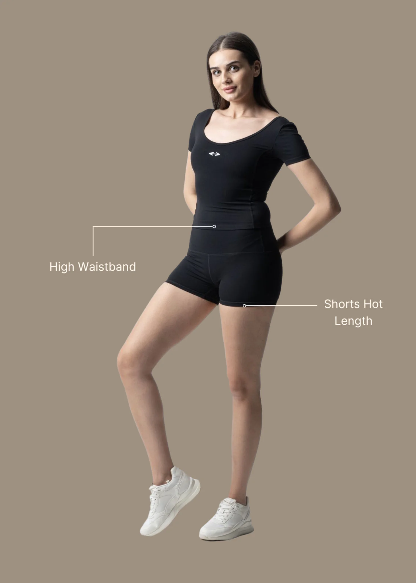Women Cycling Shorts - Black - Image 3