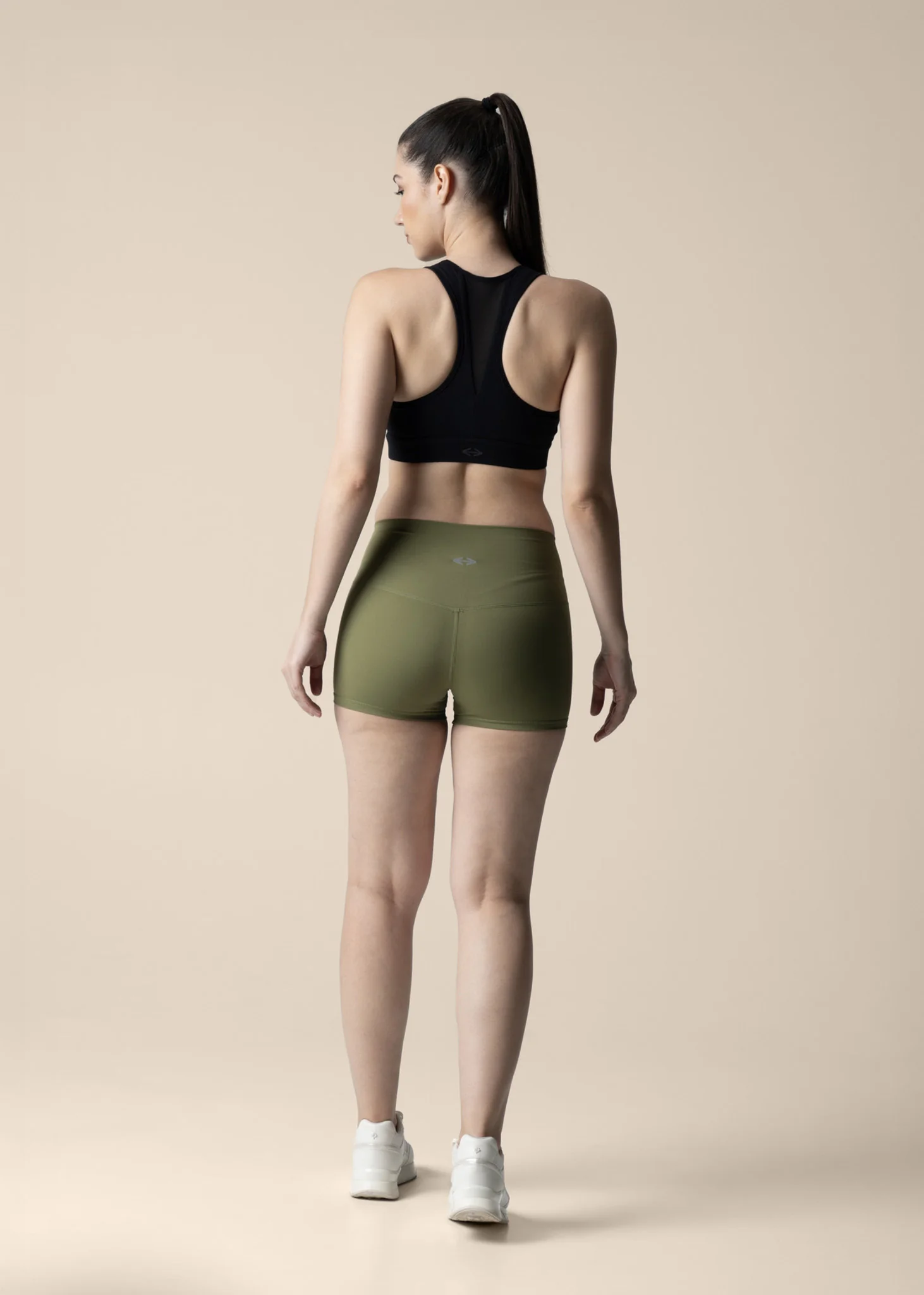 Women Cycling Shorts - Olive - Image 5