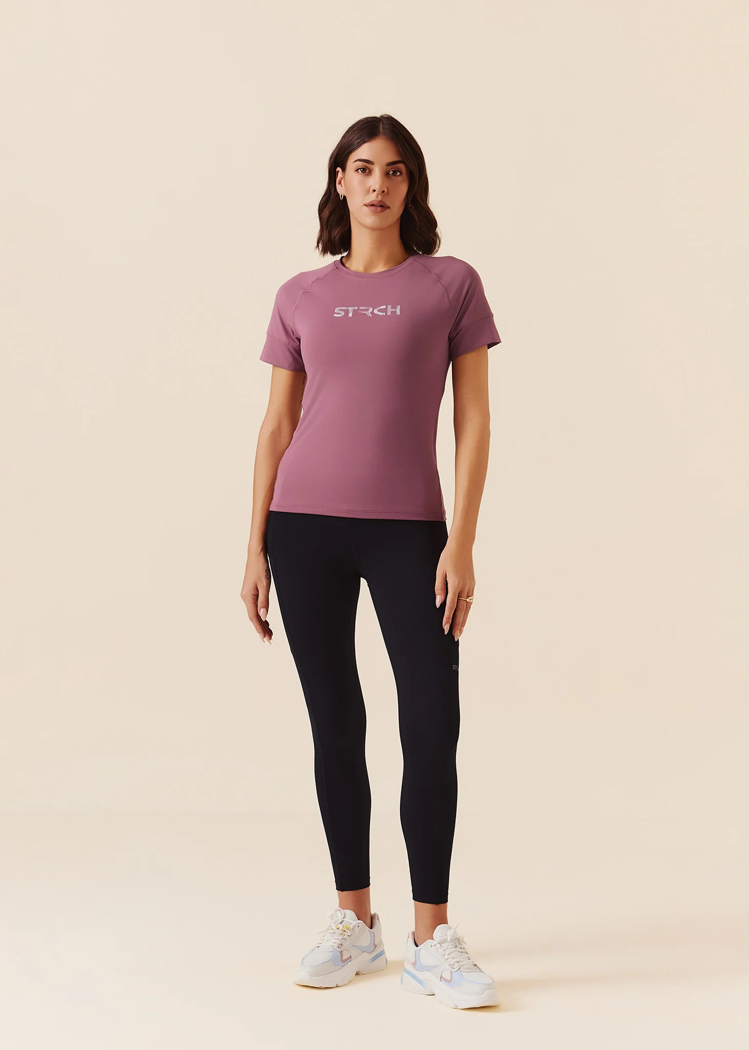 Women Fitness Top - Grape Nector - Image 2