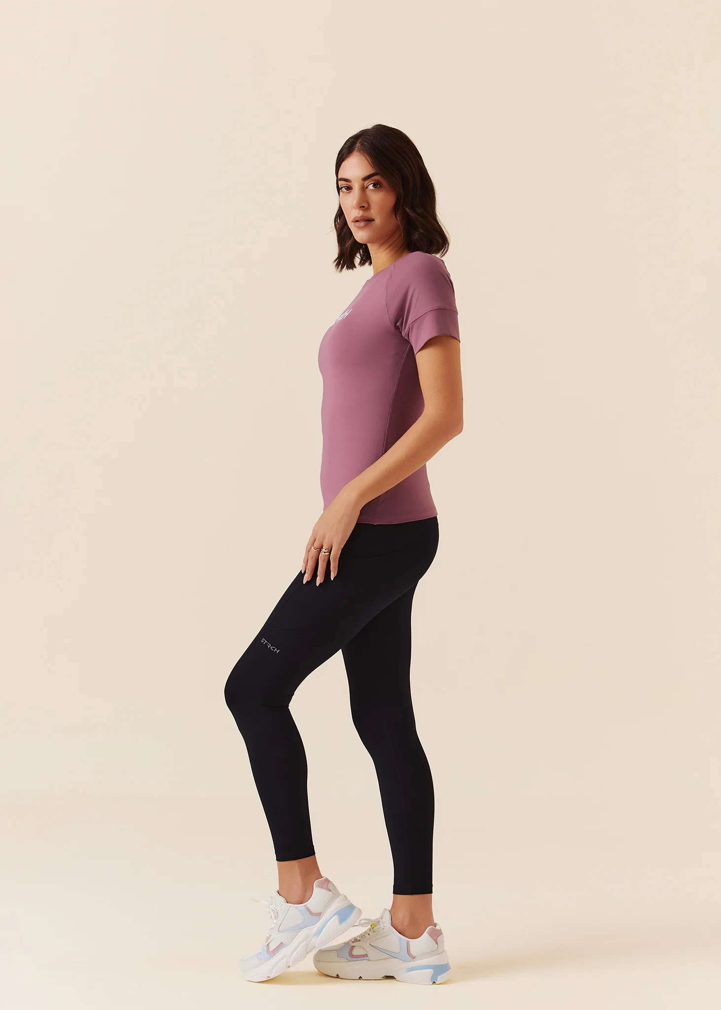 Women Fitness Top - Grape Nector - Image 4