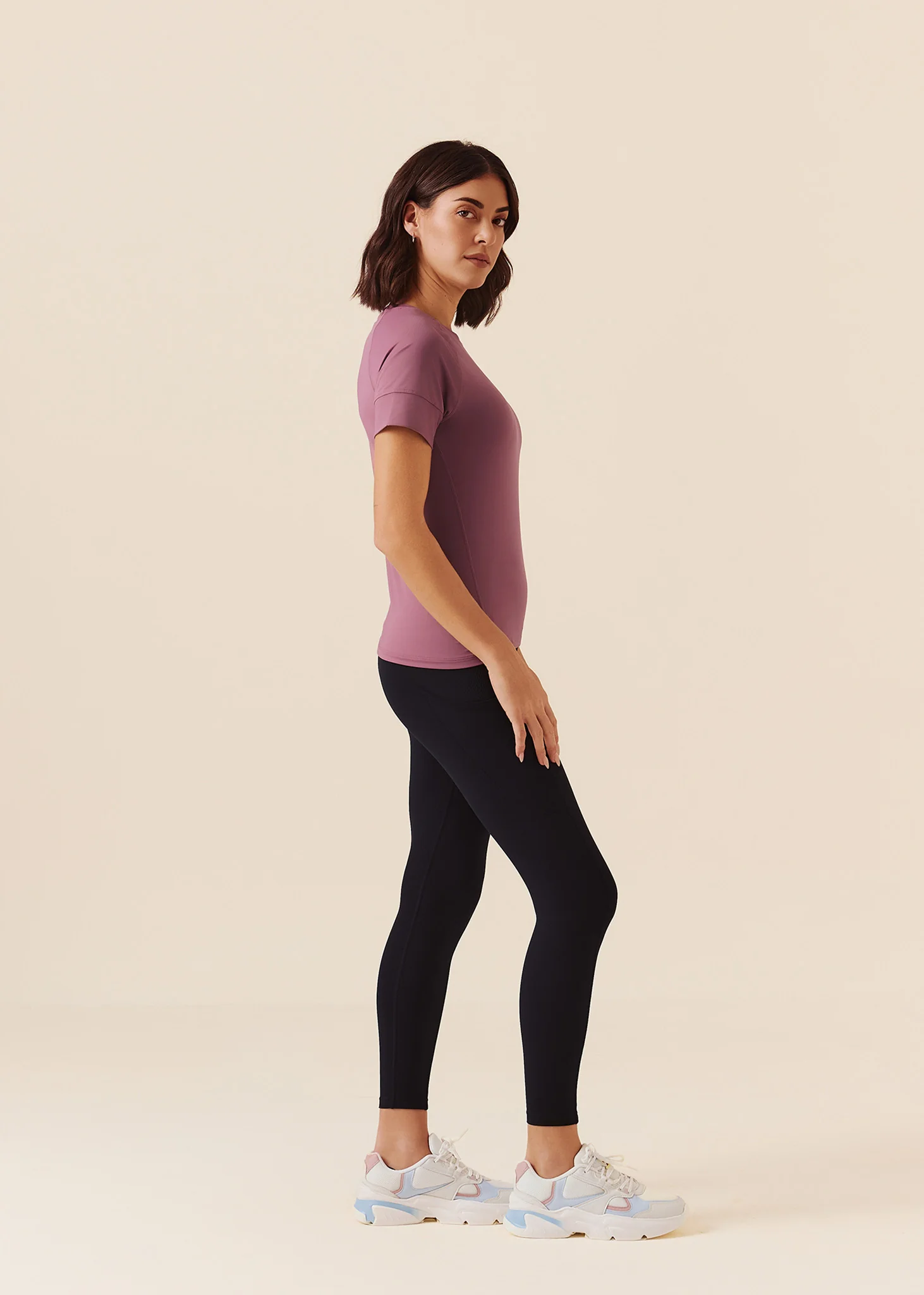 Women Fitness Top - Grape Nector - Image 5