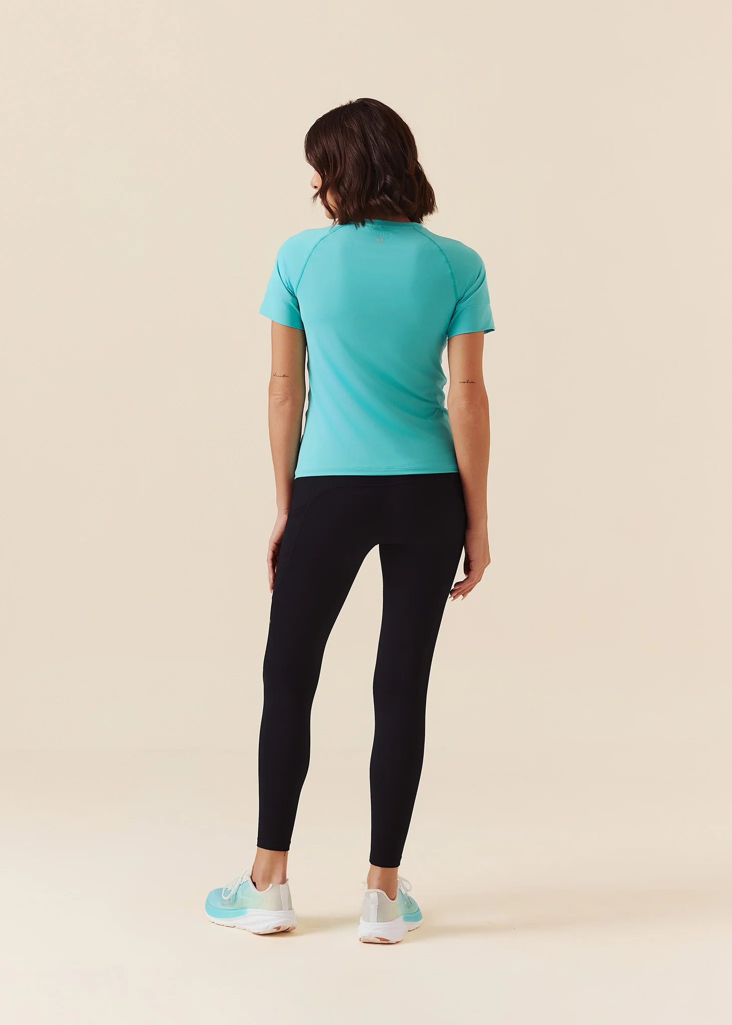 Women Fitness Top - Turquoise - Image 5