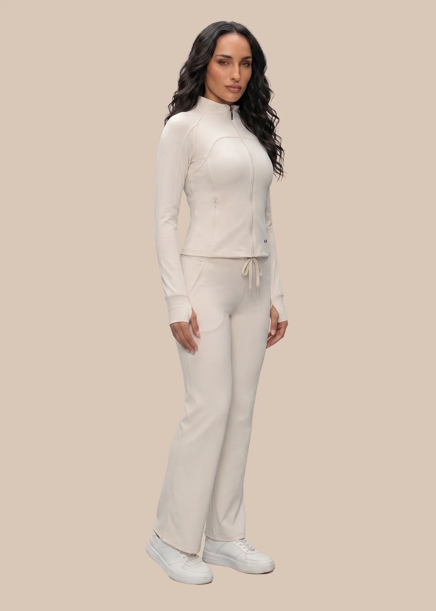 Women Gym Jacket - White - Image 2