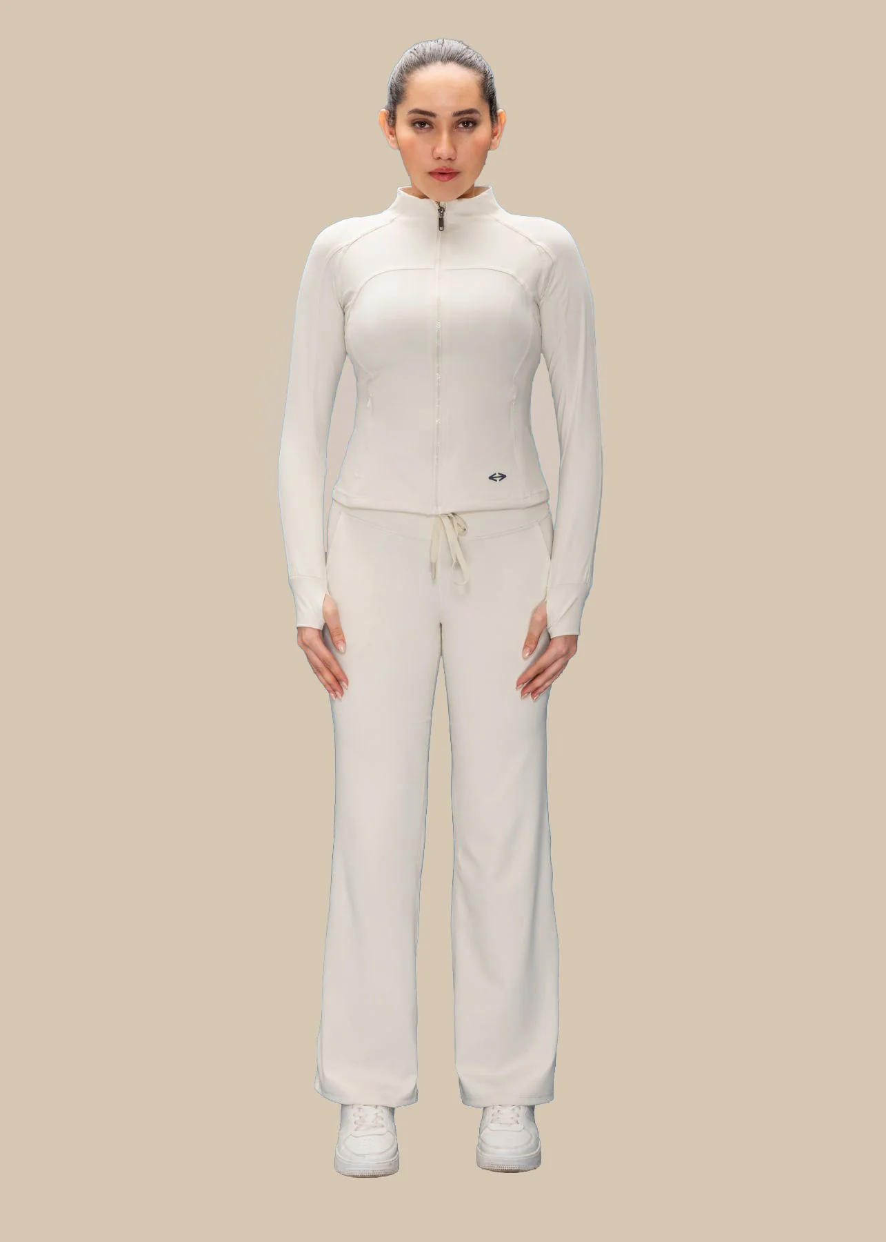 Women Gym Jacket - White - Image 6