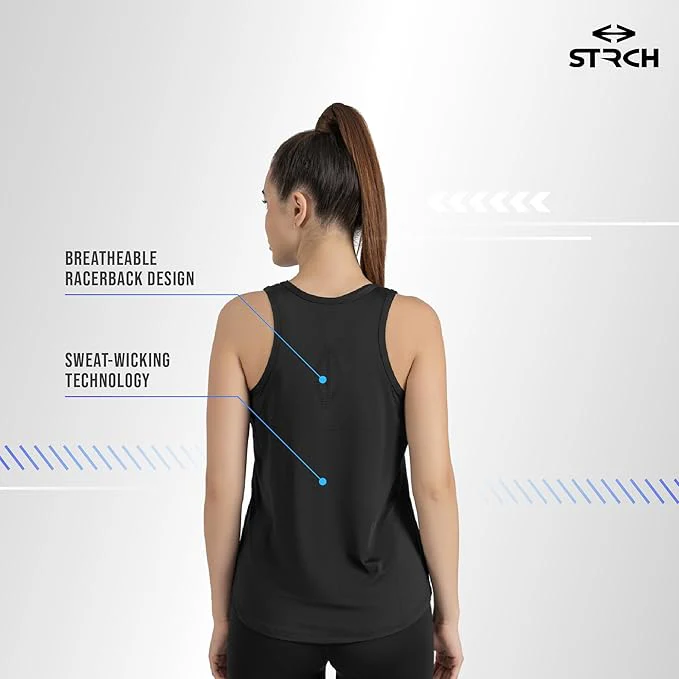 Studio Training Core Tank - Black - Image 4