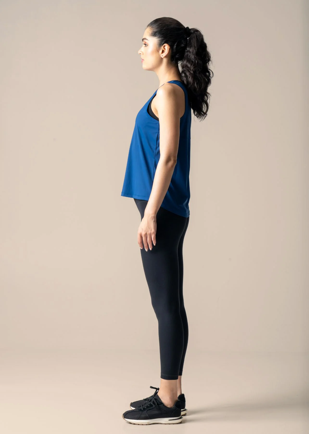 Studio Training Core Tank - Navy Blue - Image 4