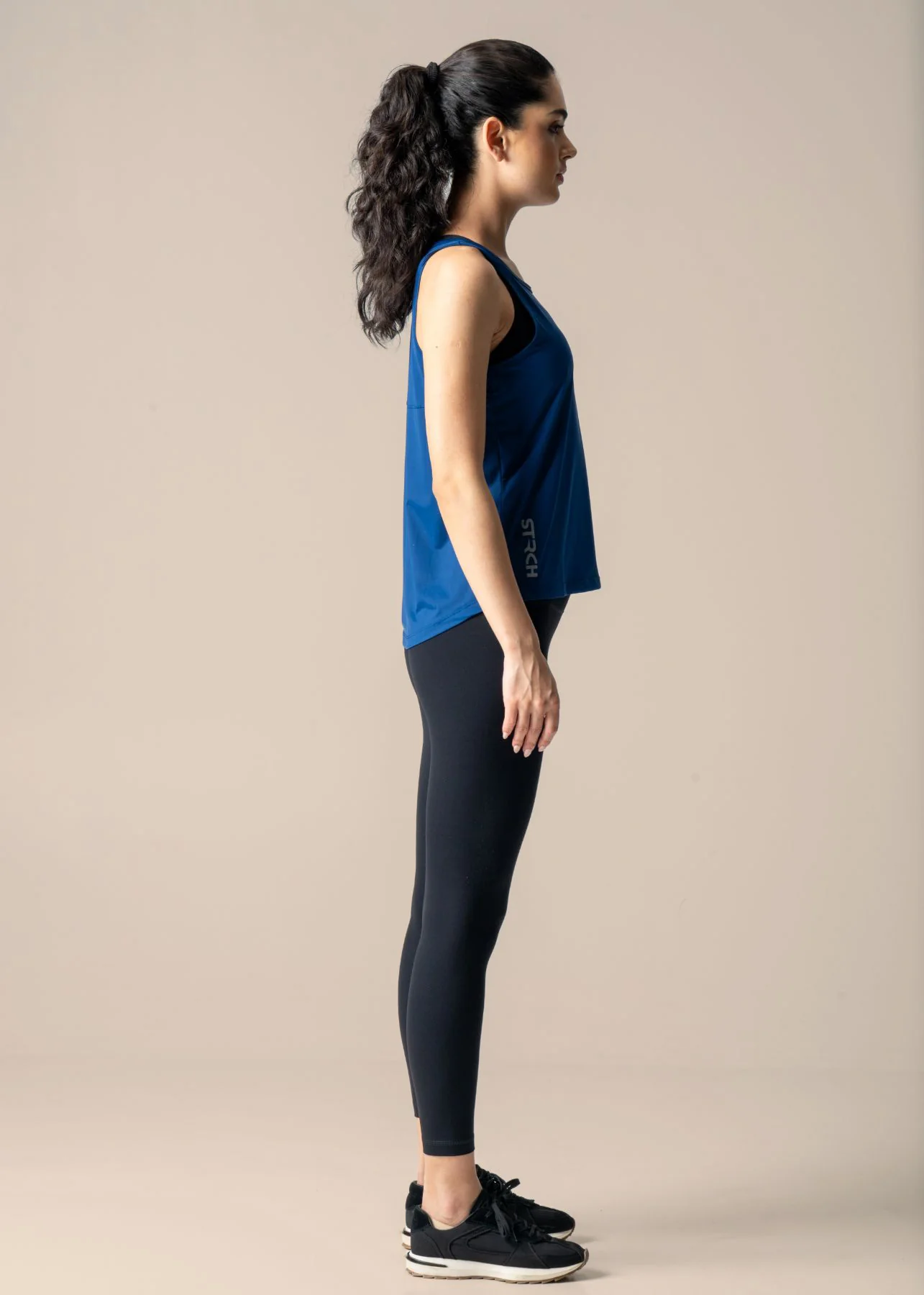 Studio Training Core Tank - Navy Blue - Image 5