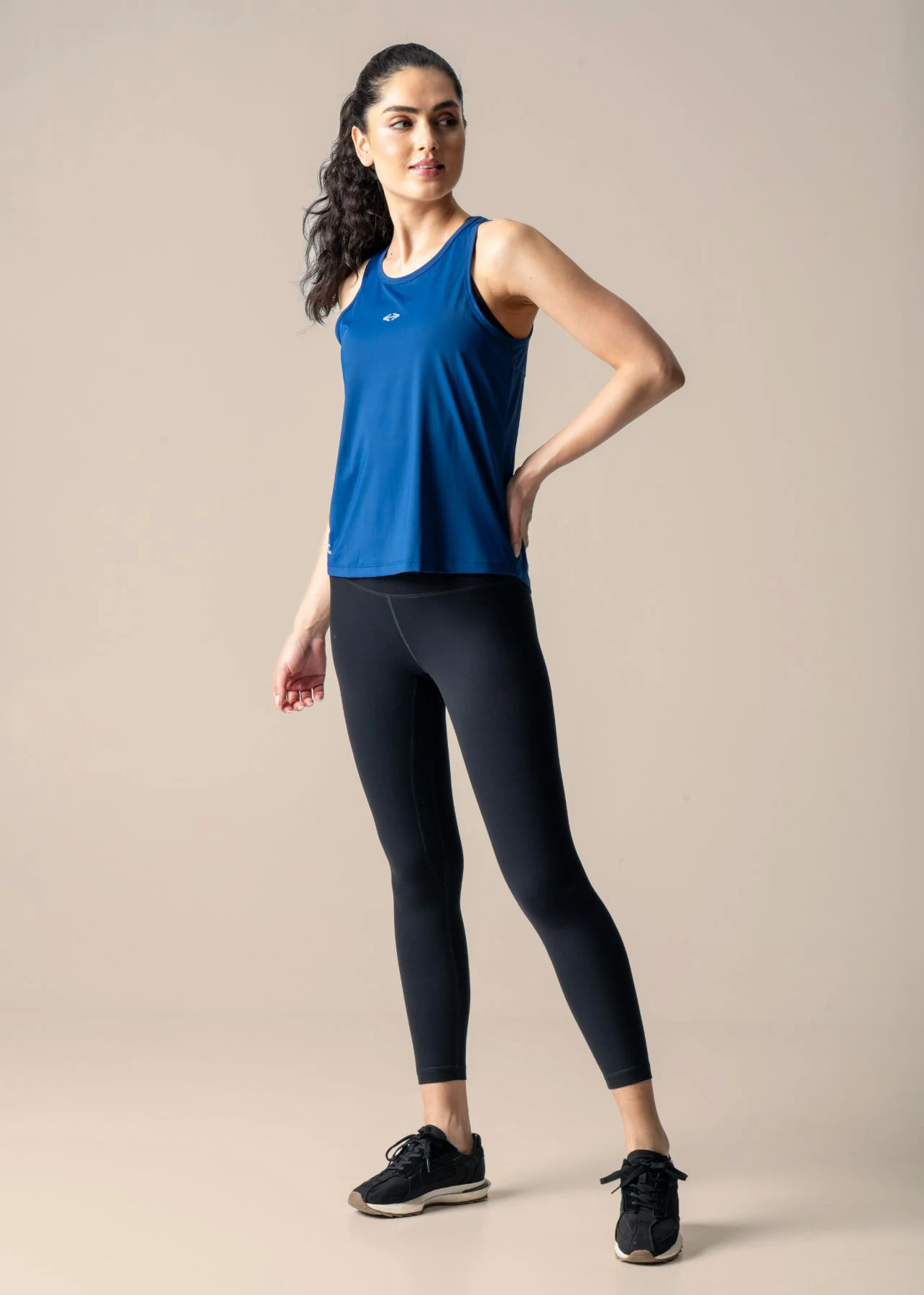 Studio Training Core Tank - Navy Blue - Image 8