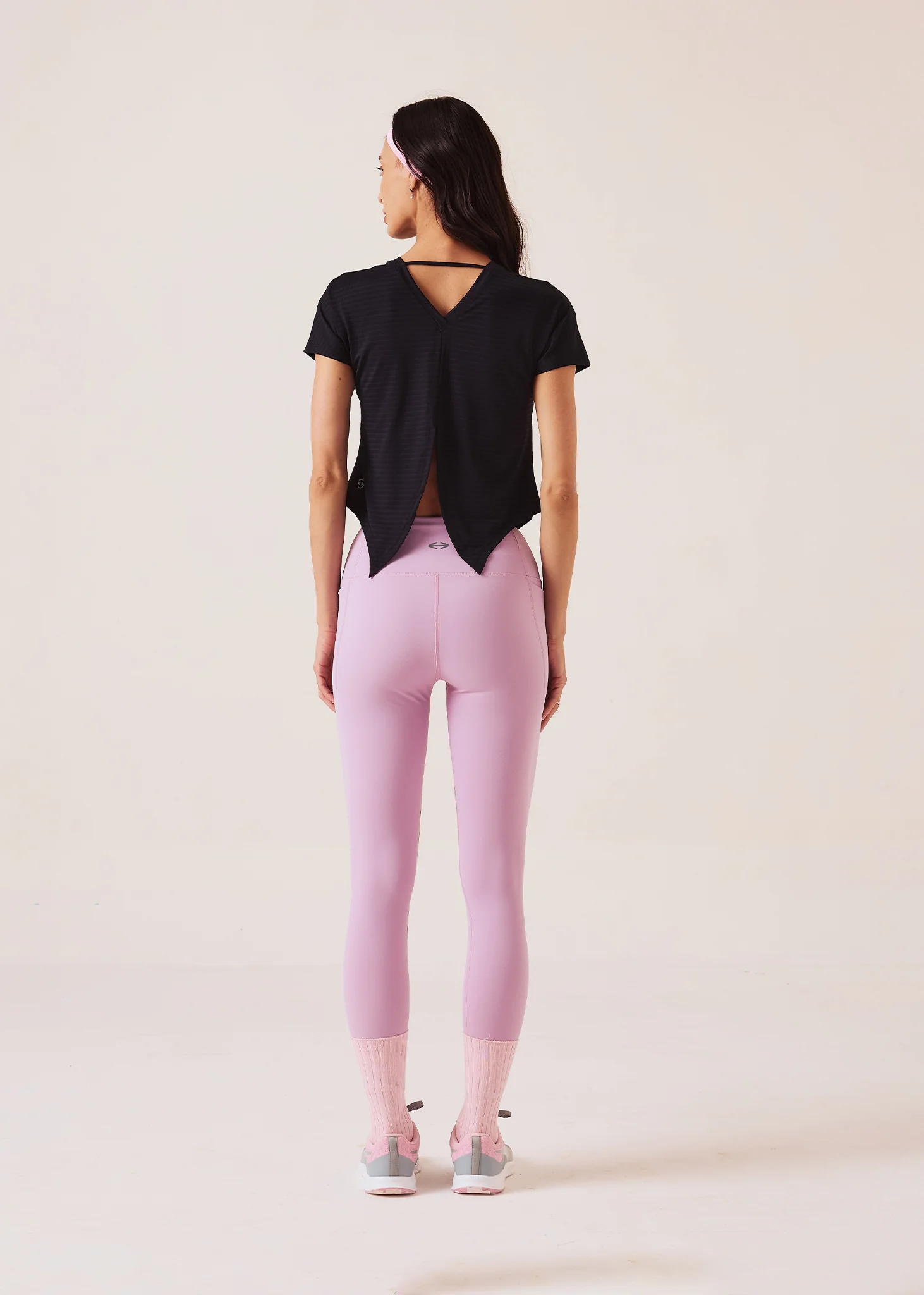 Women Gym-to-Yoga High Waist Leggings - Lavender - Image 6
