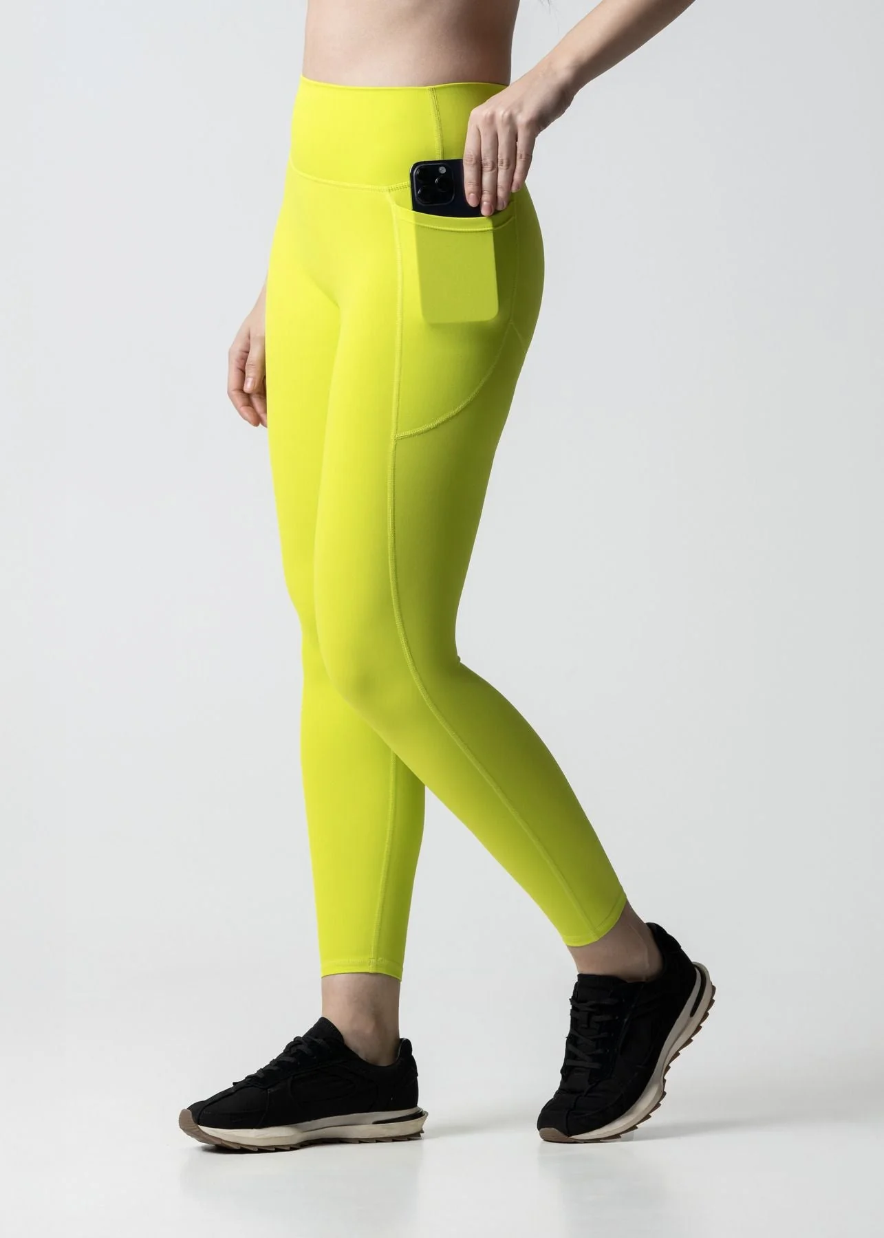 Sculting Silhouette StrchFlex Leggings - Neon Green