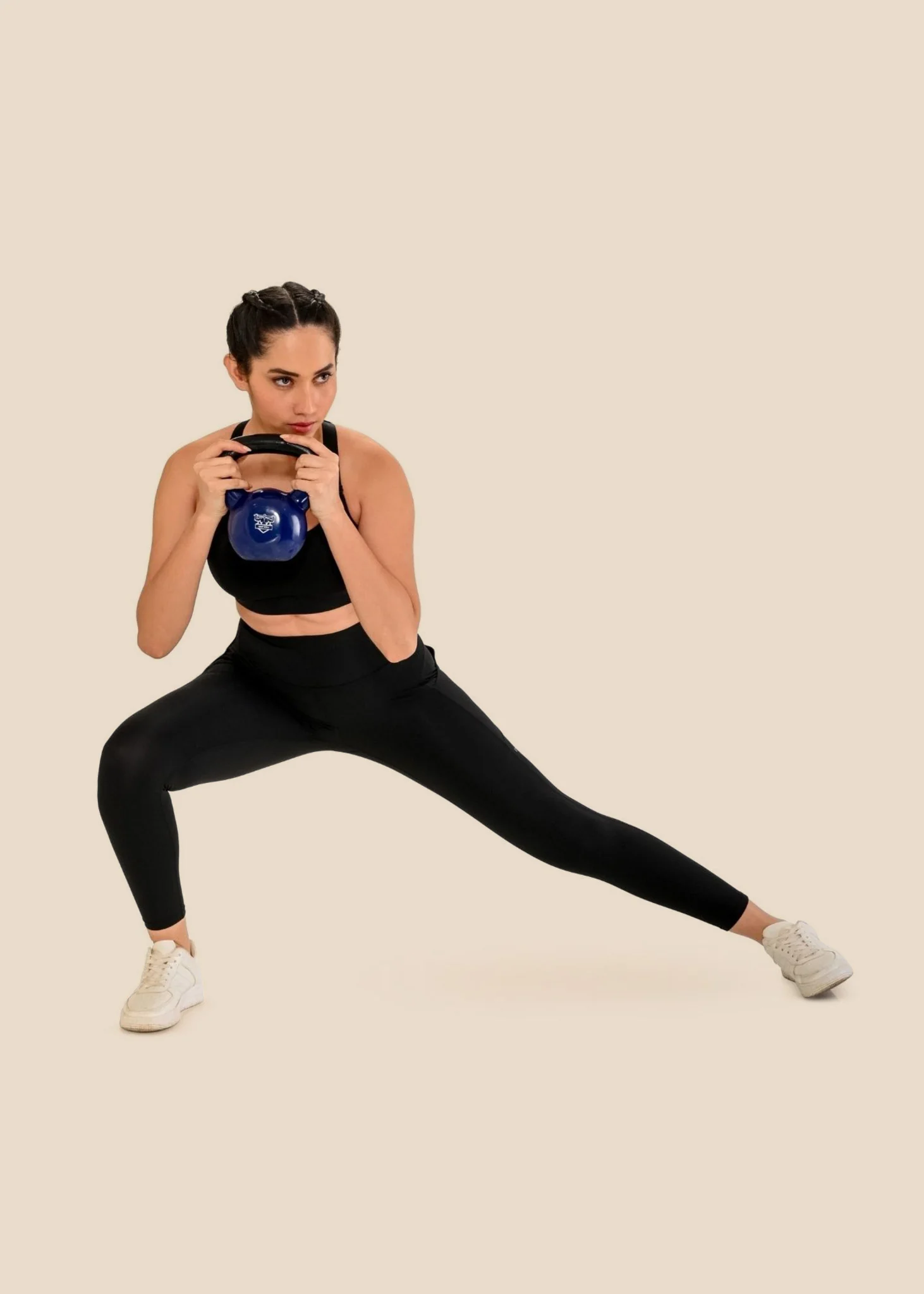 StrchFlex Performance Leggings - Black - Image 4