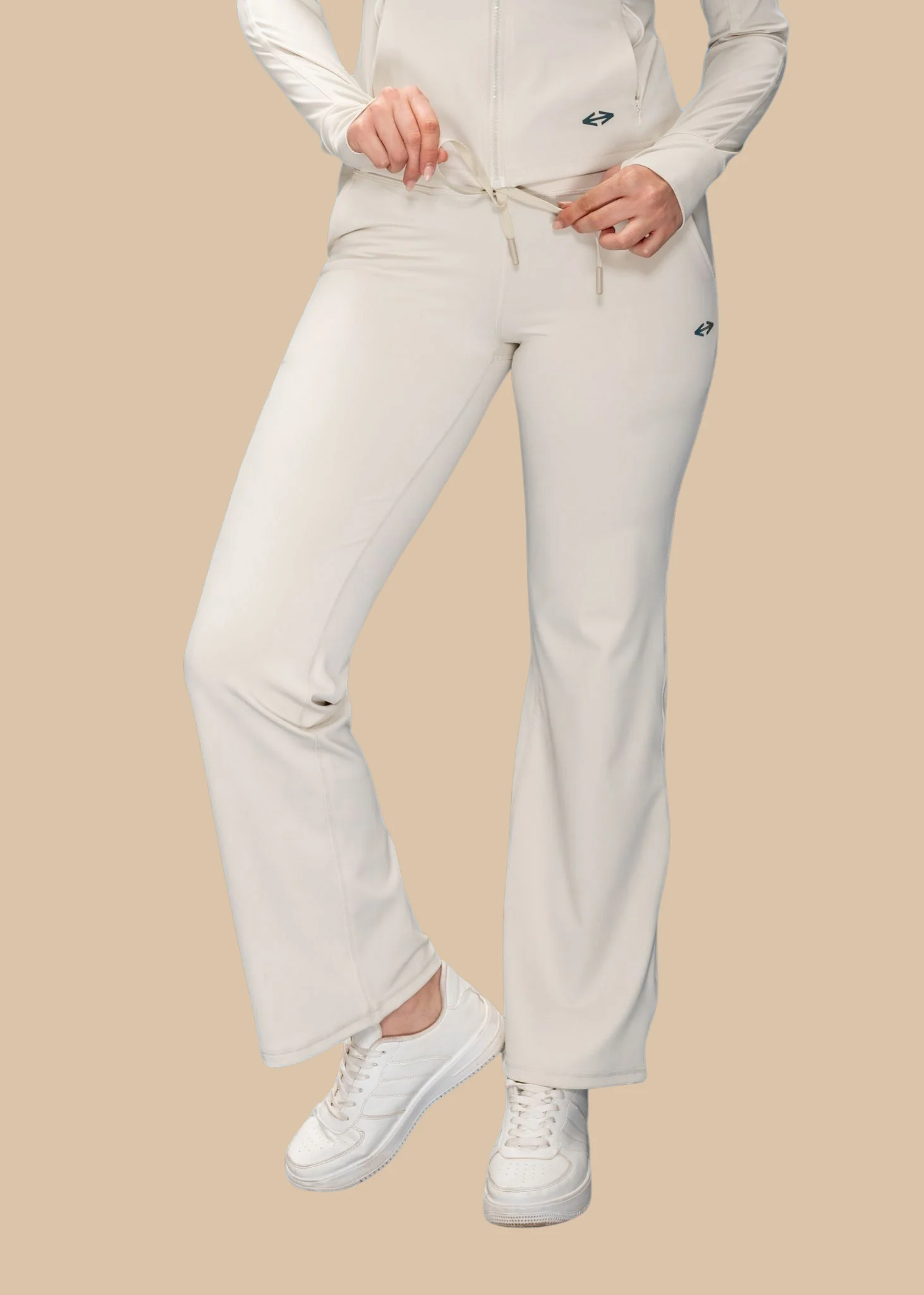 Women Light Fit Pants - Beige - Image 5