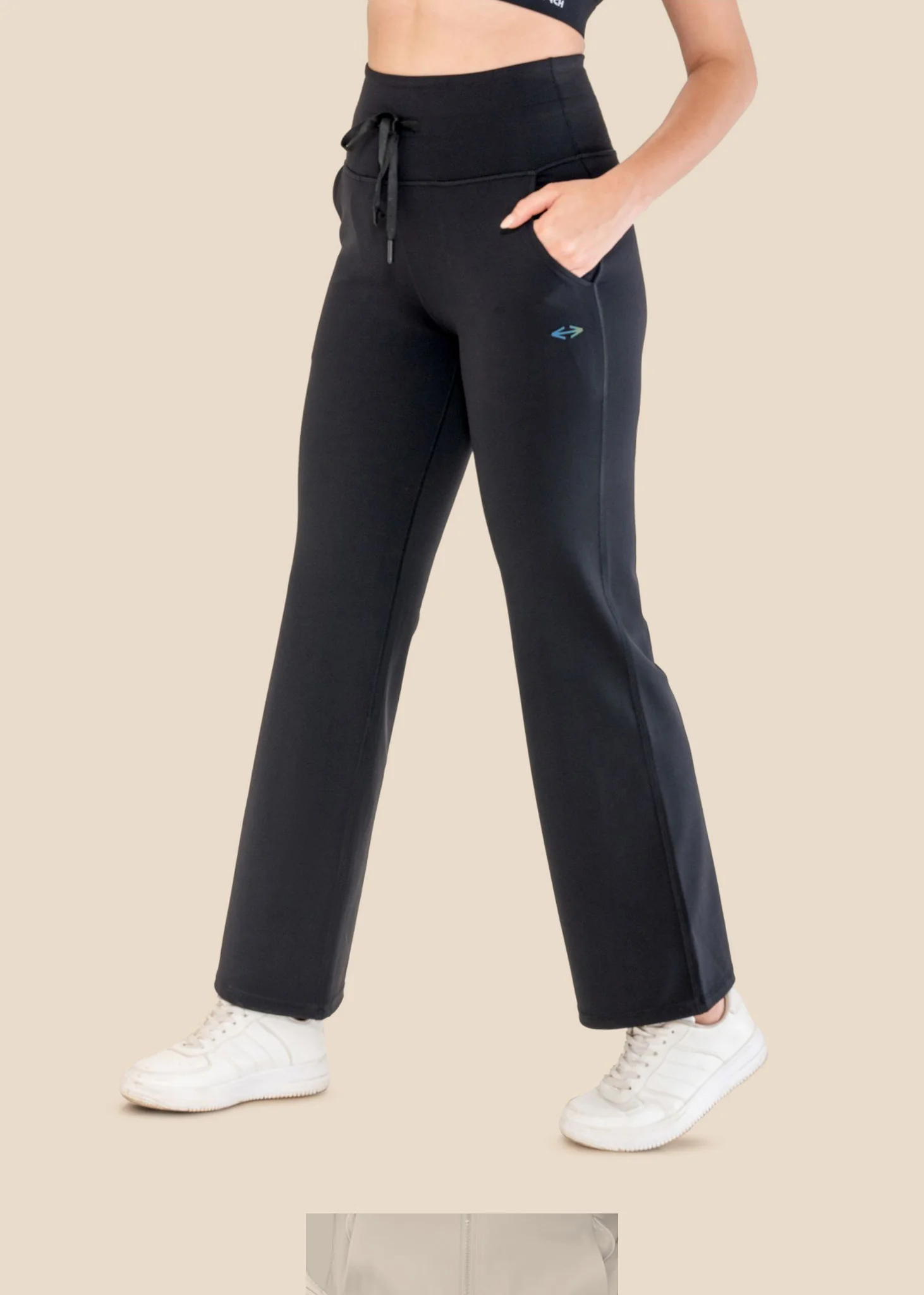 Women Light Fit Pants - Black - Image 4