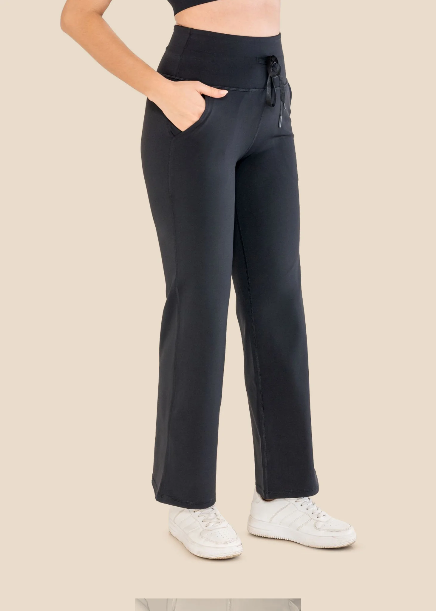 Women Light Fit Pants - Black - Image 5