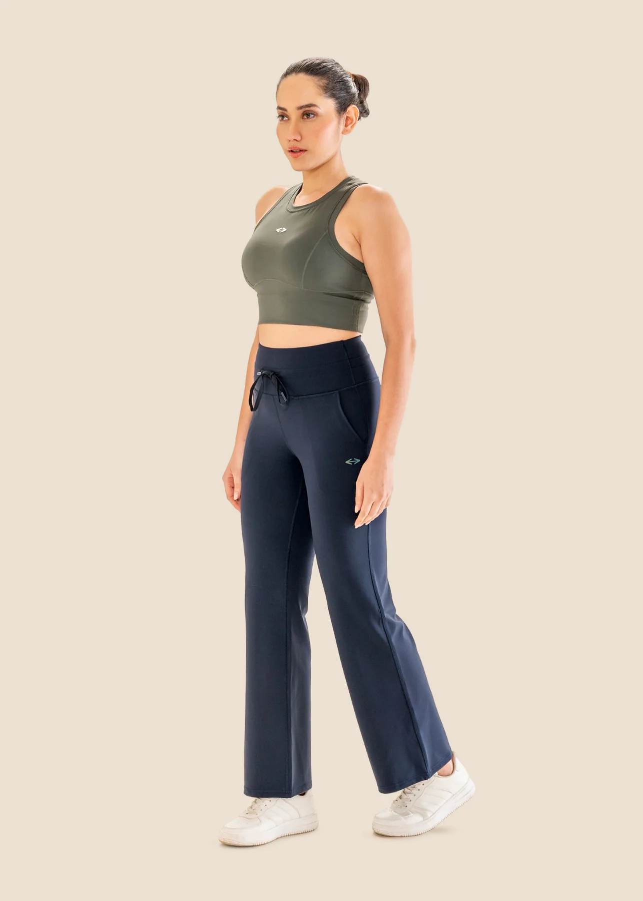 Women Light Fit Pants - Dark Blue - Image 4