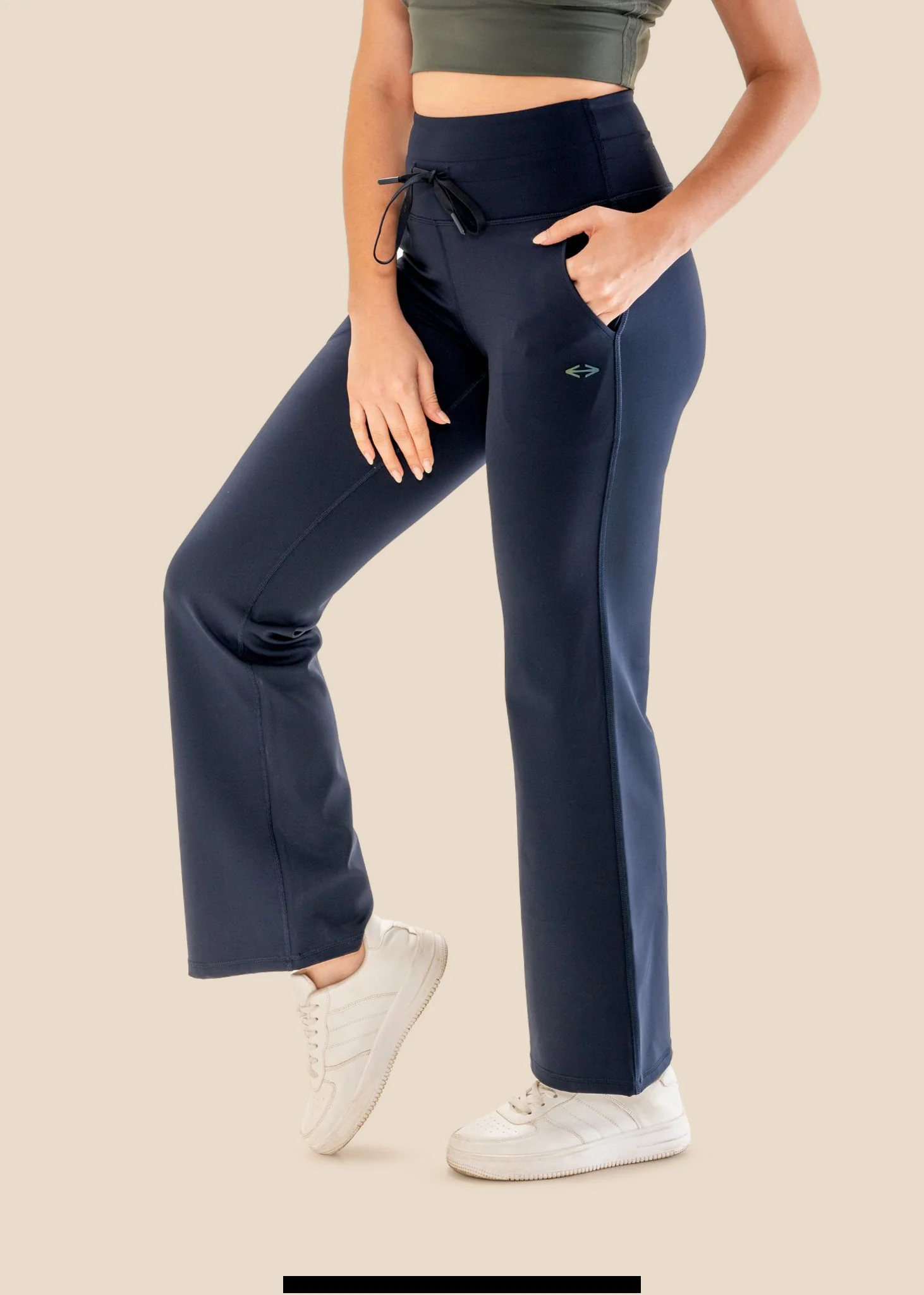 Women Light Fit Pants - Dark Blue - Image 6