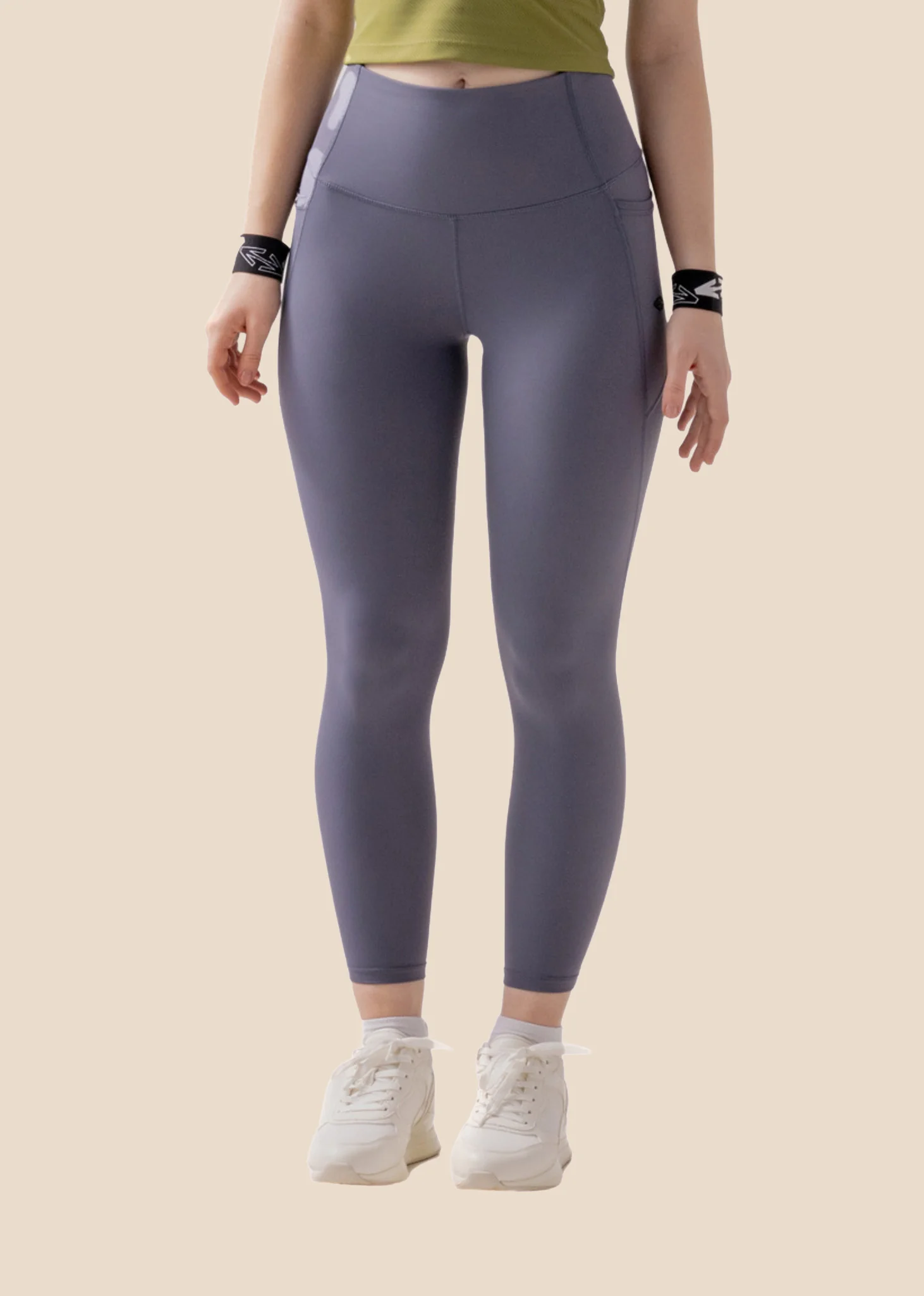 StrchFlex Power soft Leggings - Lilac Grey