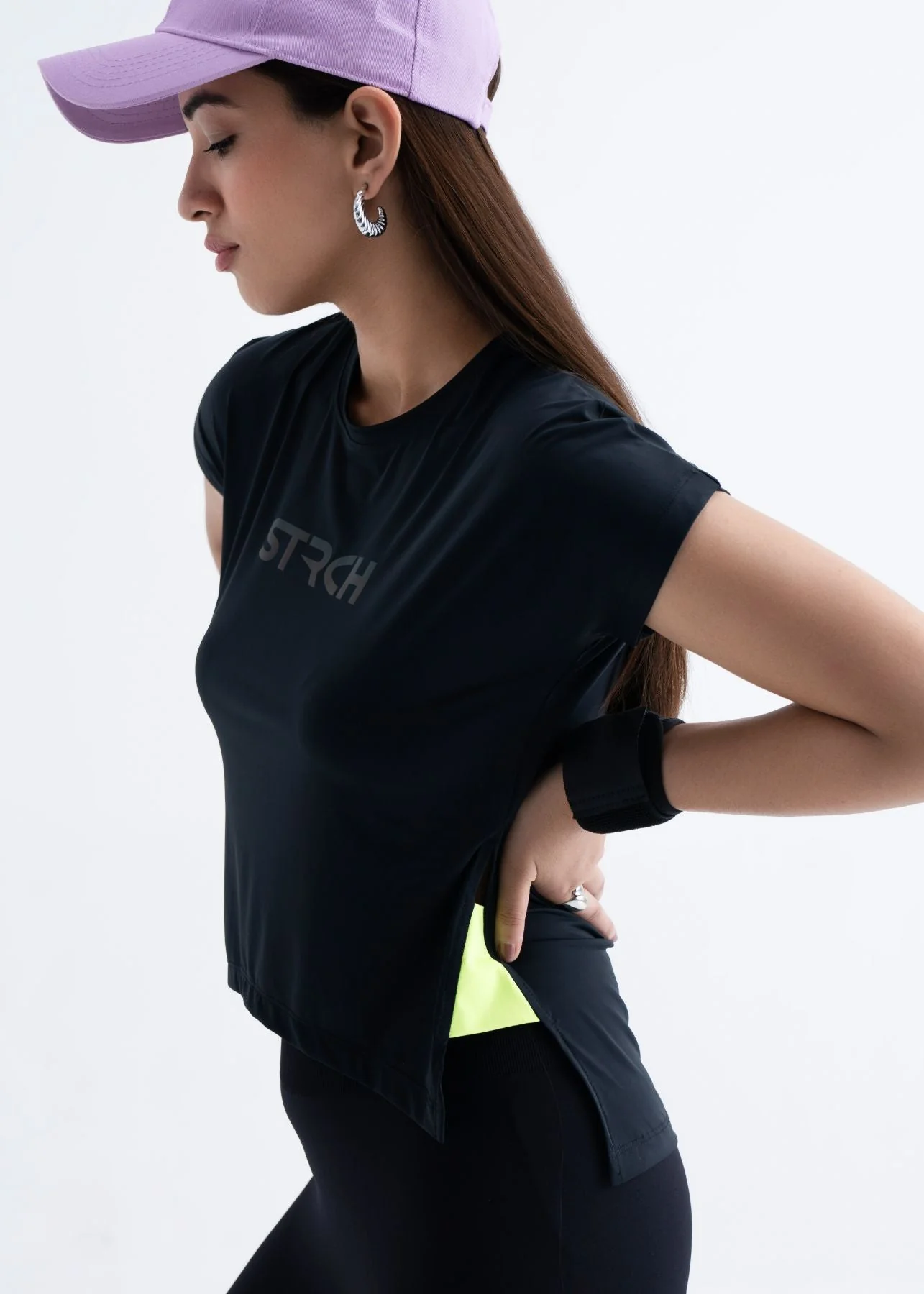 Women Performance Top Black - Image 6