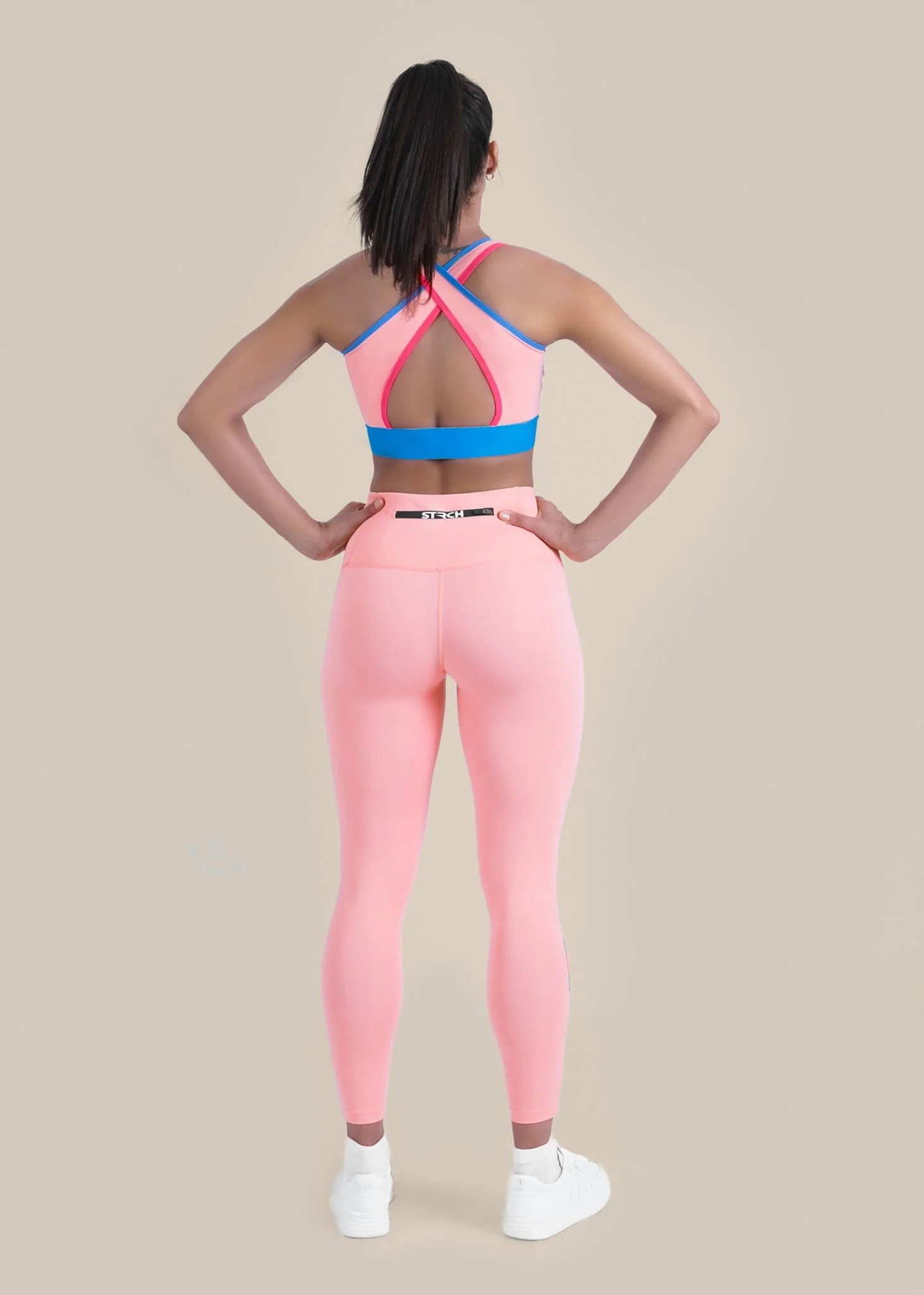 StrchFlex Light Performance Soprts bra - Pink - Image 6