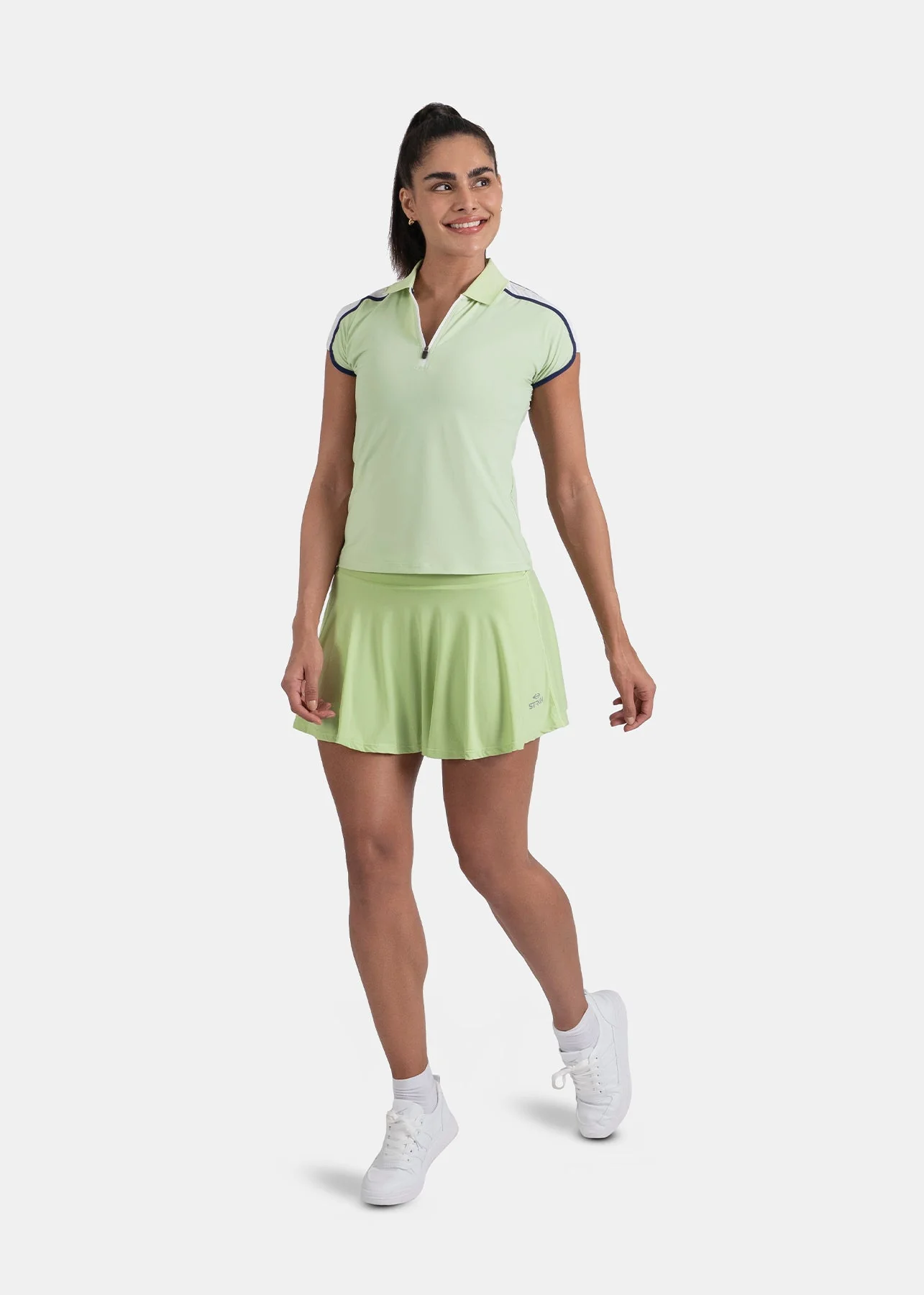 Classic Polo Tee - Mint Green