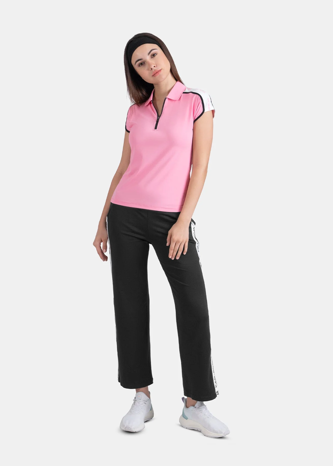 Classic Polo Tee - Pink