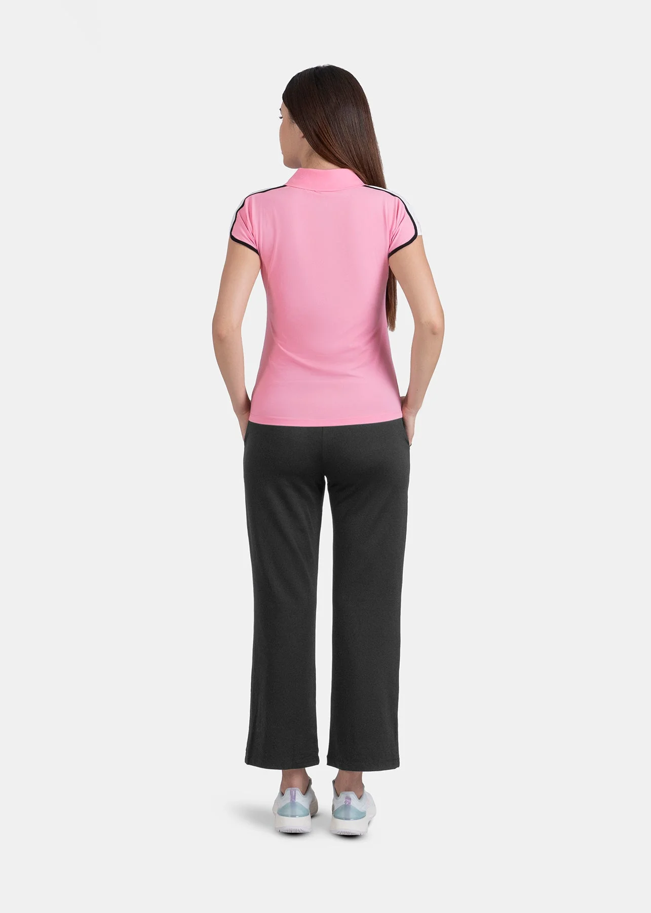 Classic Polo Tee - Pink - Image 3