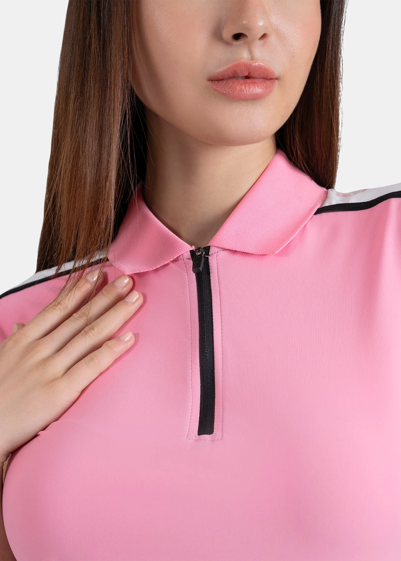Classic Polo Tee - Pink - Image 4