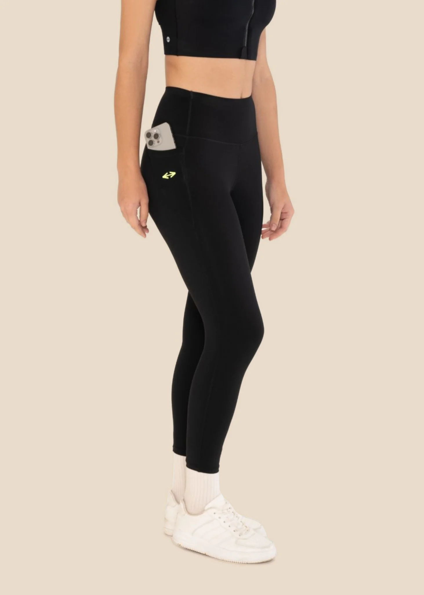 StrchFlex Power soft Leggings - Black