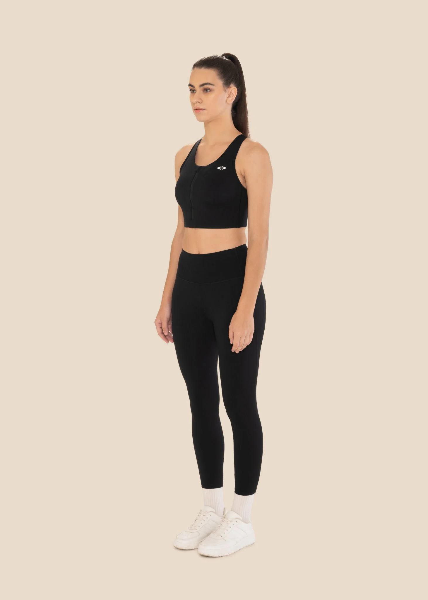 StrchFlex Power soft Leggings - Black - Image 4