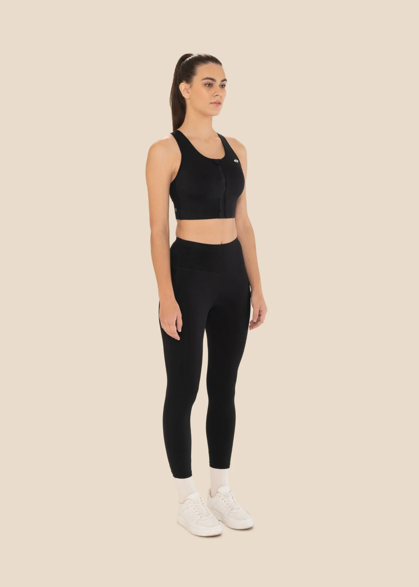 StrchFlex Power soft Leggings - Black - Image 5
