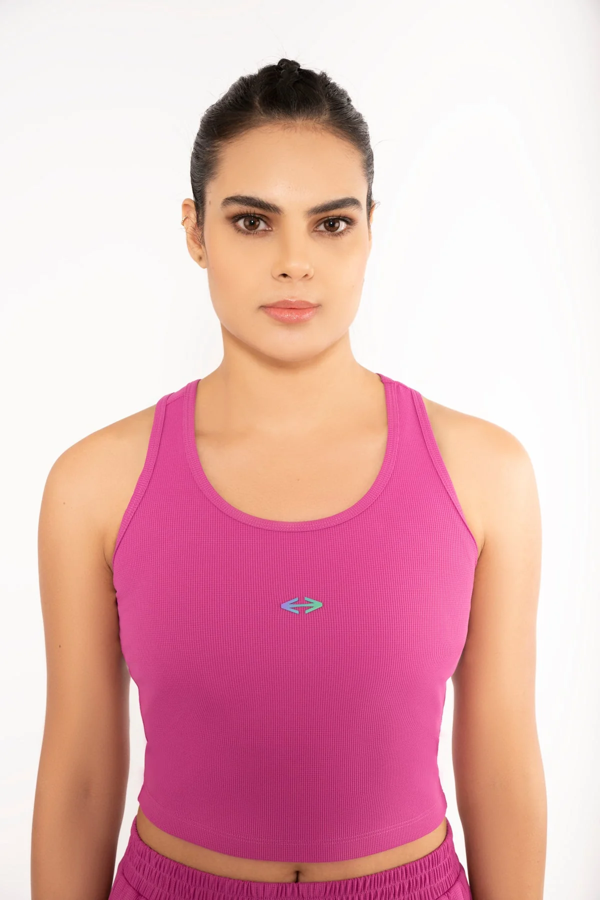 Women Power Tank Baby Pink - Image 3