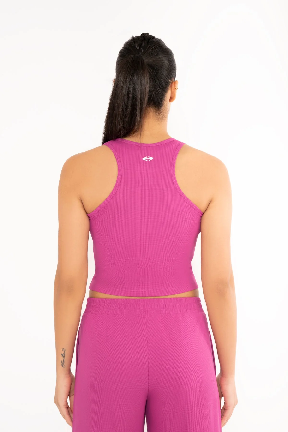 Women Power Tank Baby Pink - Image 4