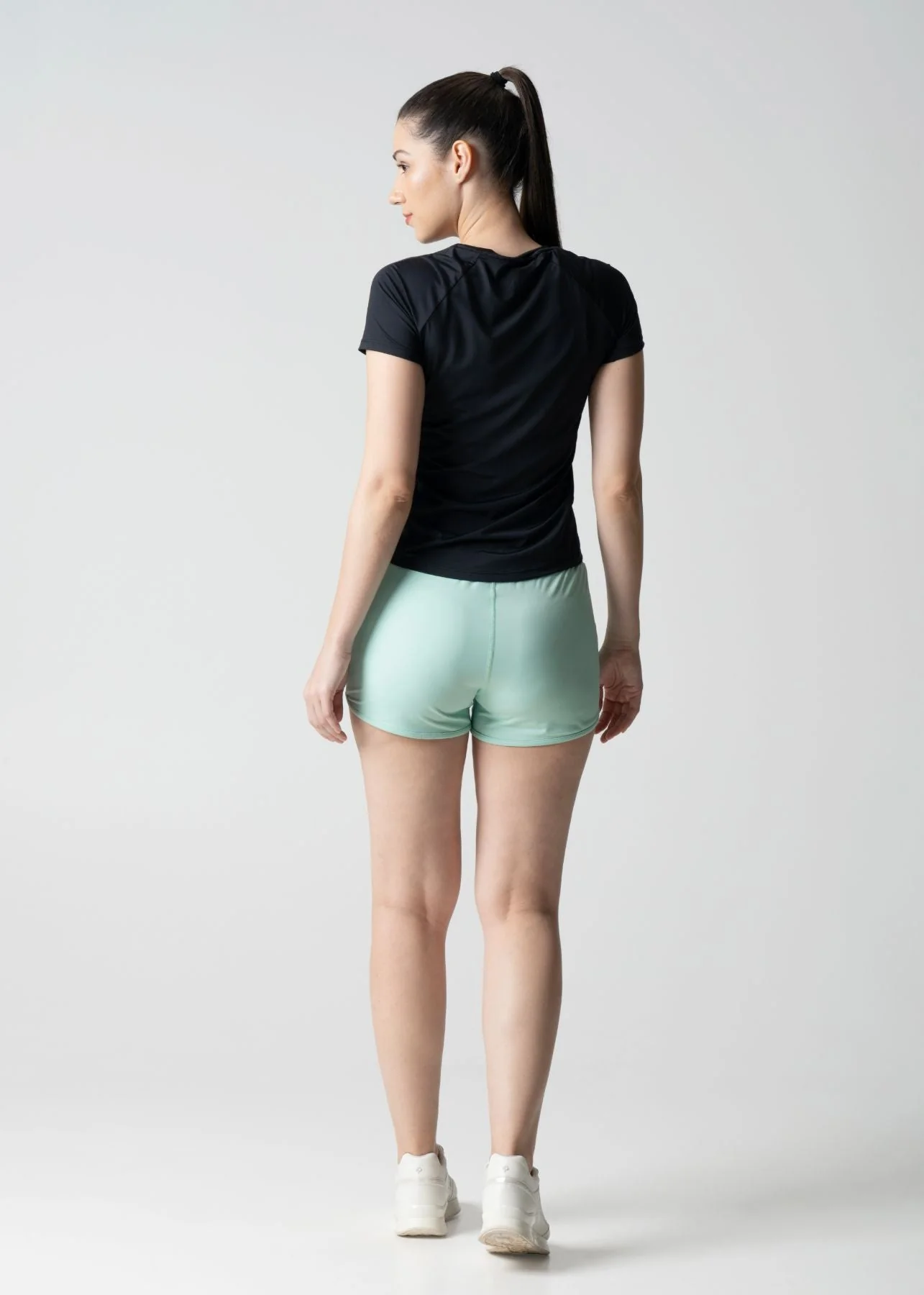 Women Running T Shirt - Black - Image 3
