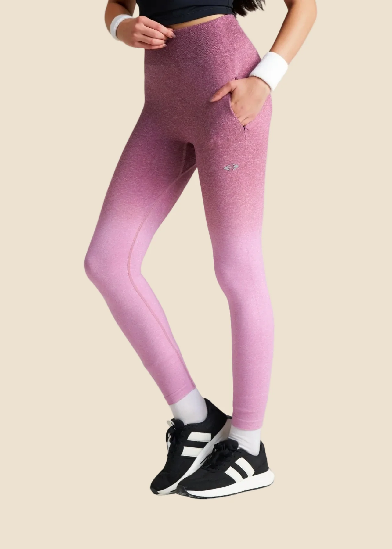 Women Seamless Ombre Leggings - Hawthorn Rose
