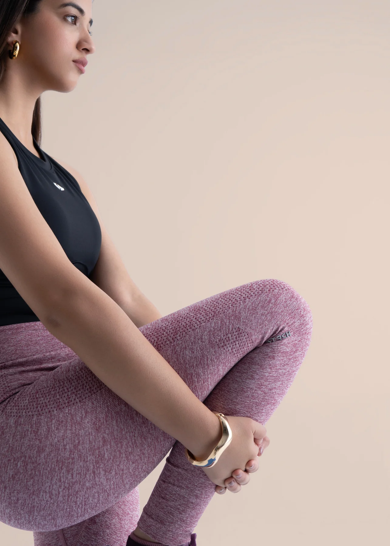 Soft Core Seamless Leggings - Hawthorn Rose - Image 2
