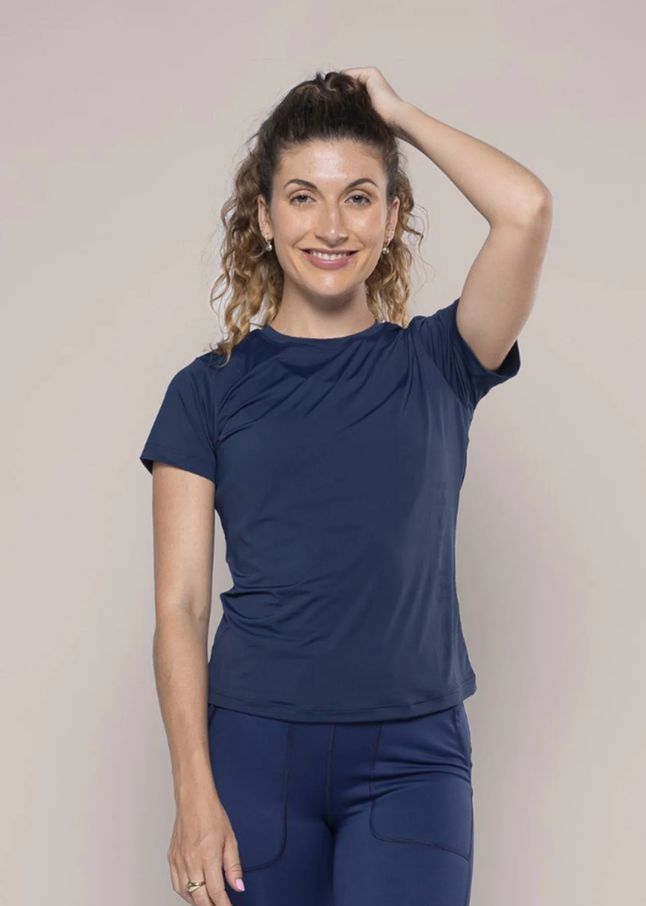 Everyday Workout Tee - Navy Blue