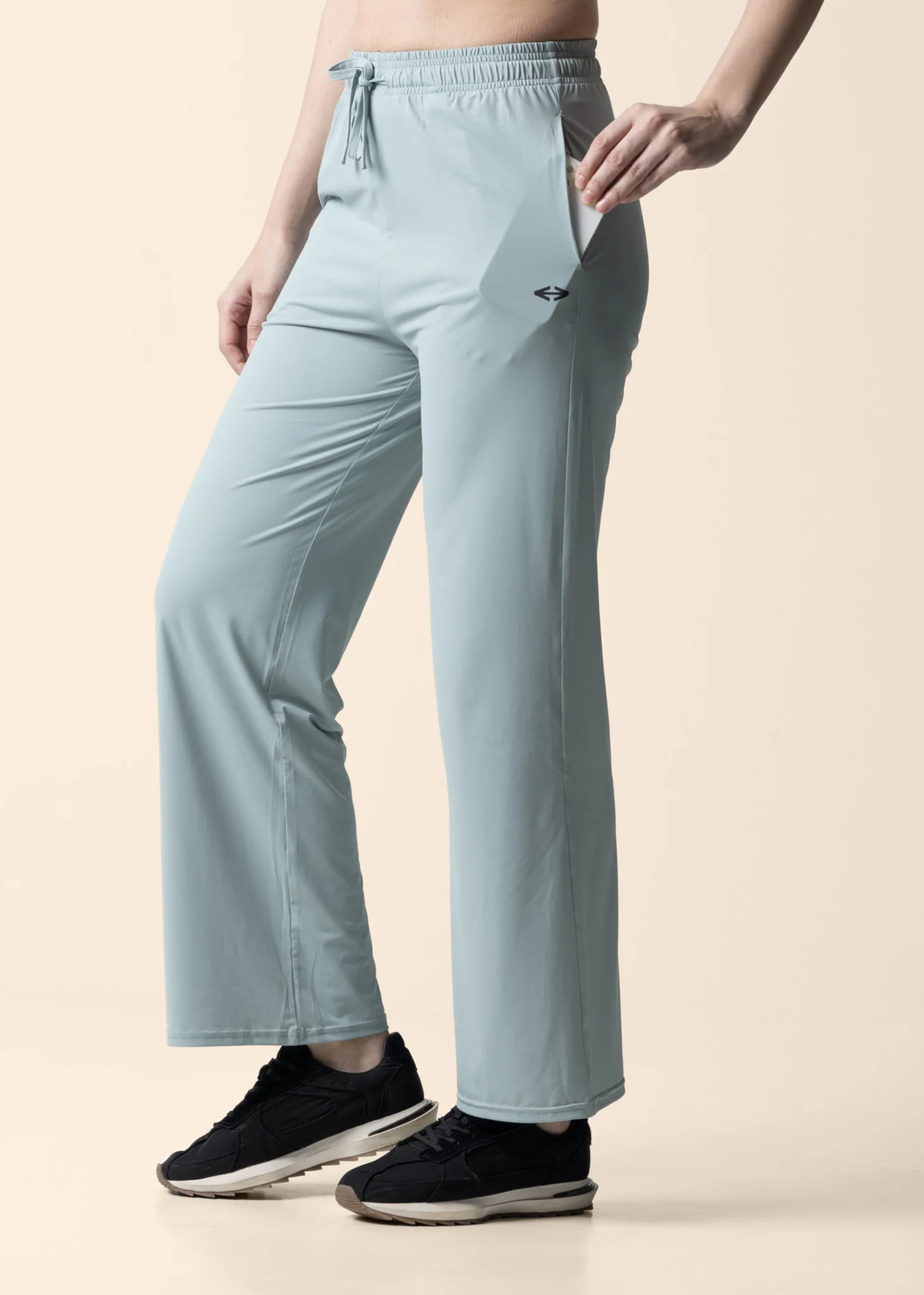 Women Straight Fit Pants - Mint Green - Image 4