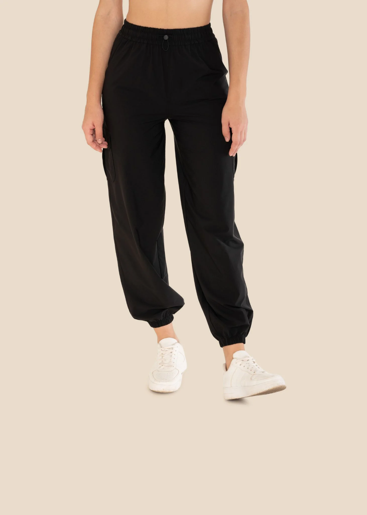Stride Flex Baggy Joggers - Black