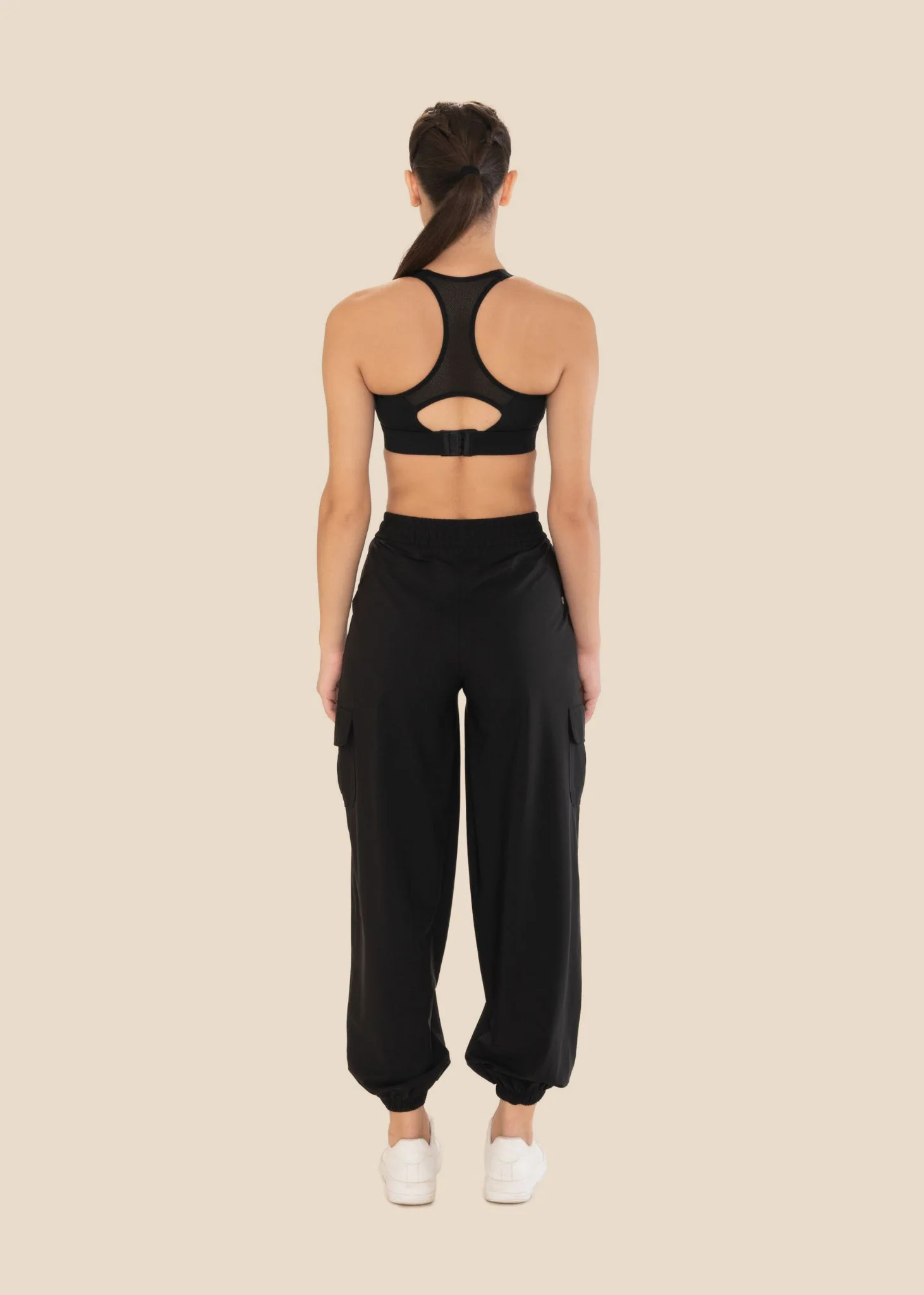 Stride Flex Baggy Joggers - Black - Image 8