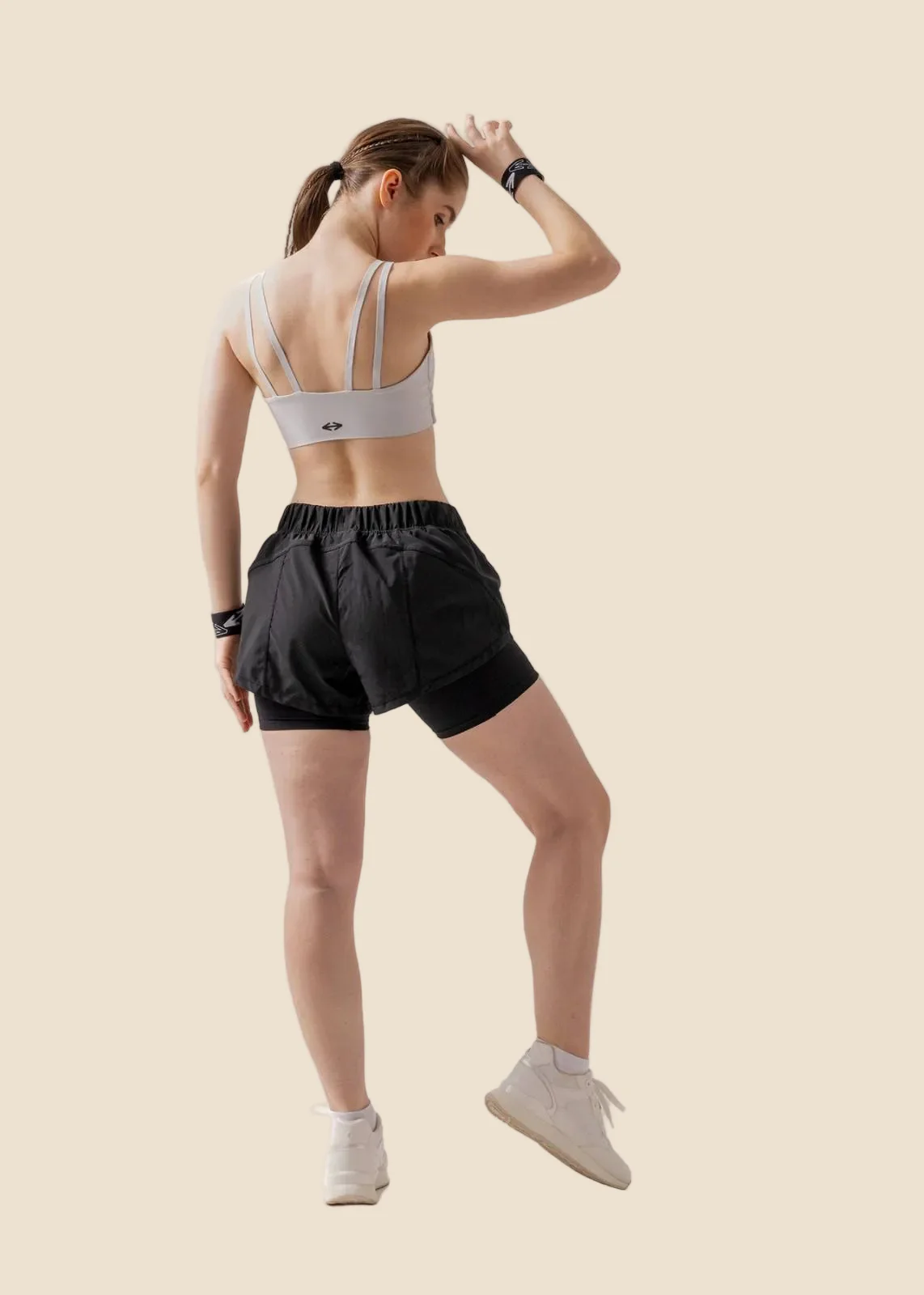 StrchFlex Running shorts - Black - Image 2