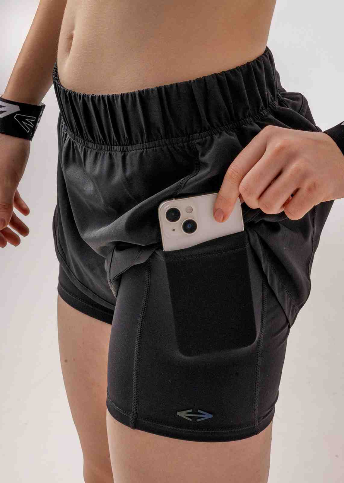 StrchFlex Running shorts - Black - Image 4