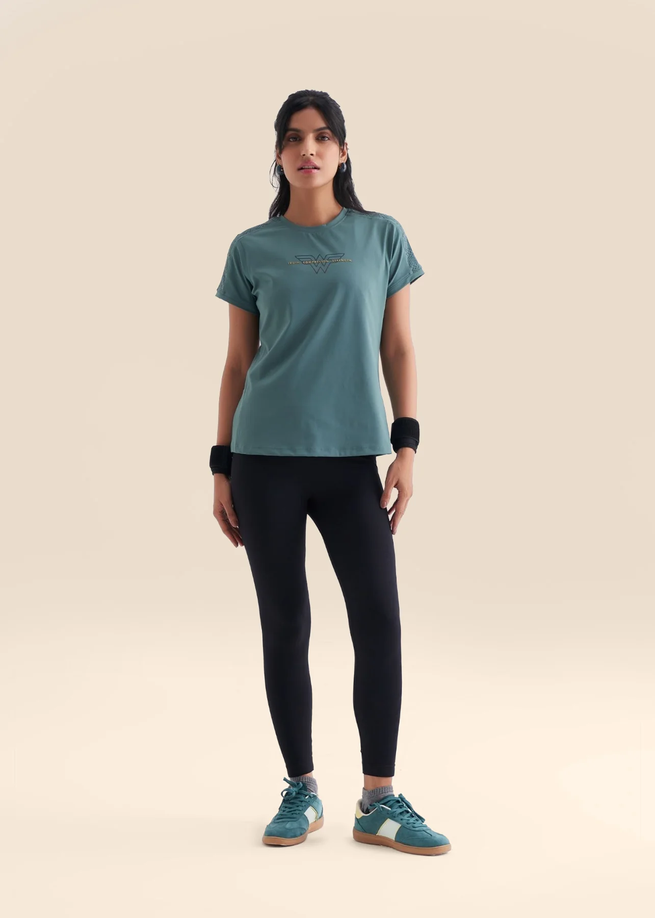 Women Training Tshirt - Pine - Image 3