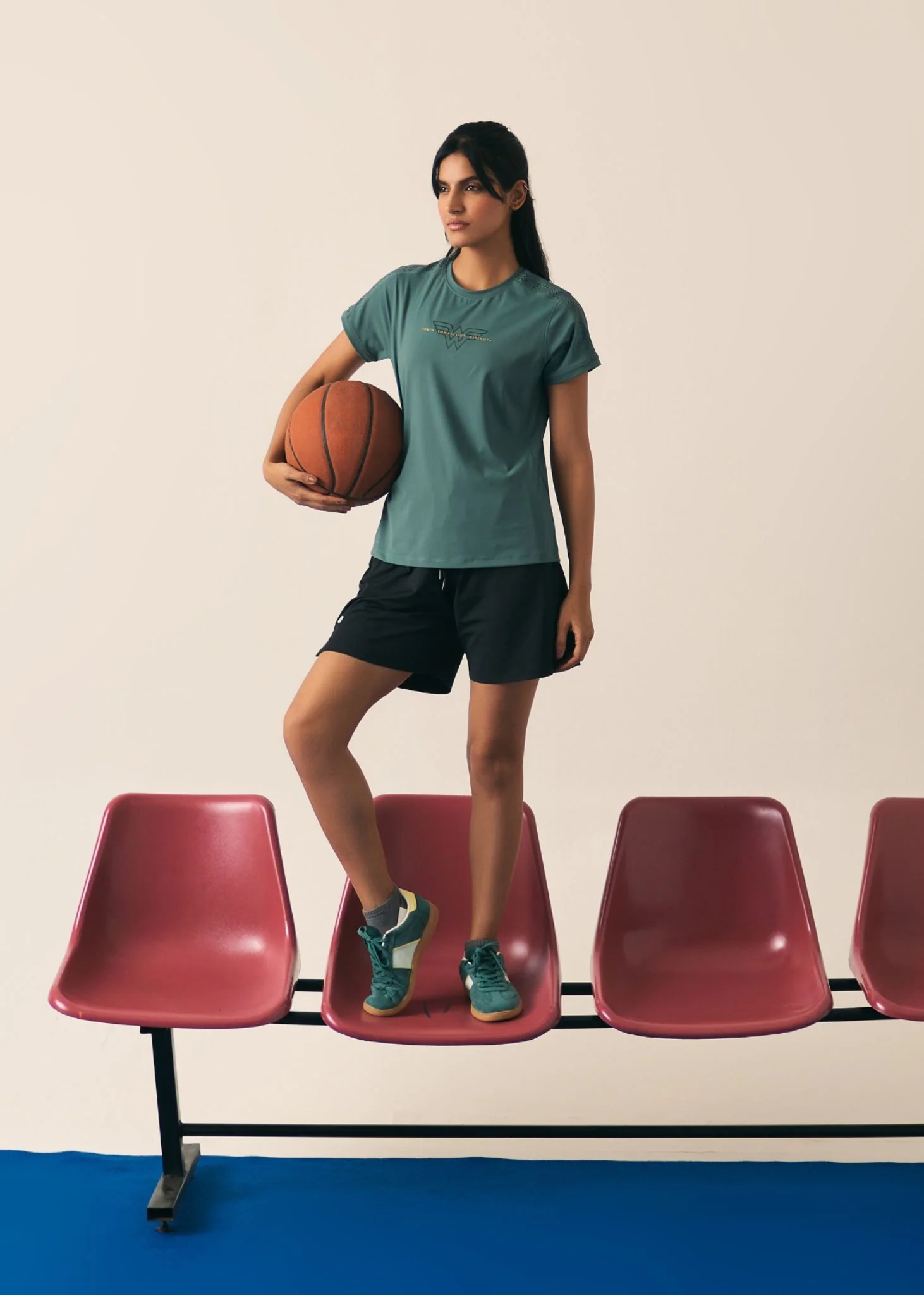 Women Training Tshirt - Pine - Image 6