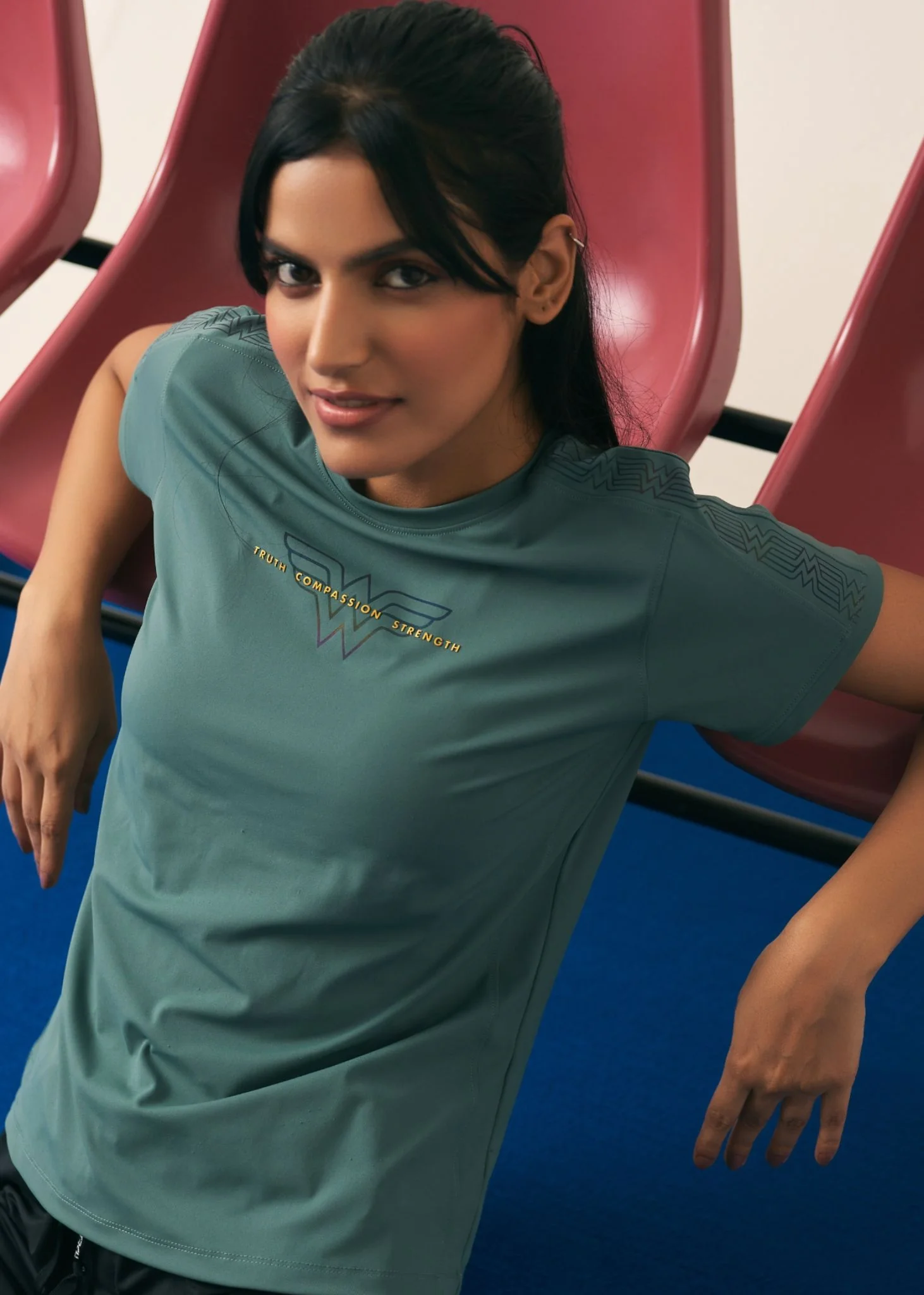 Women Training Tshirt - Pine - Image 8