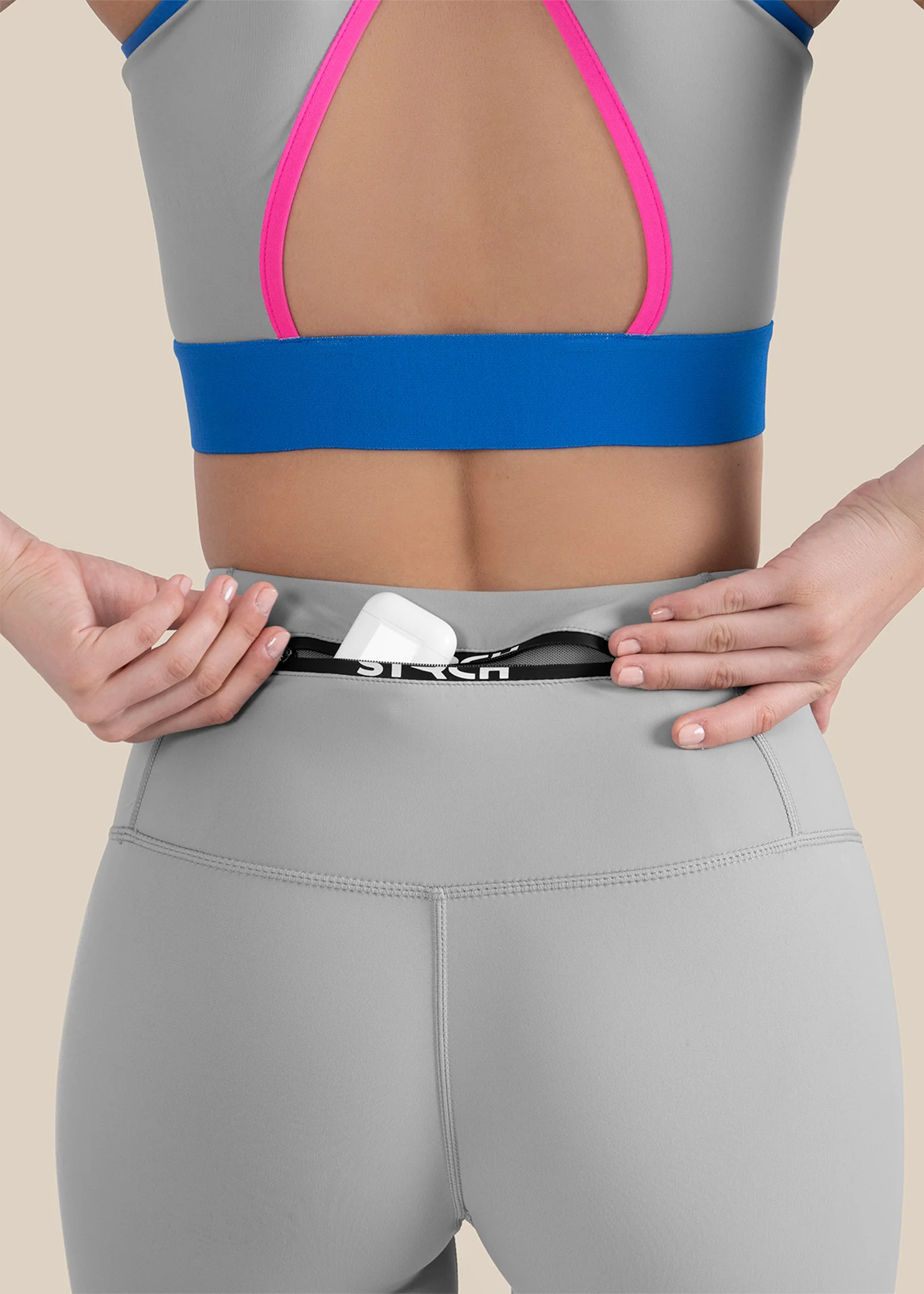 Strch Flex Core Leggings - Grey - Image 7