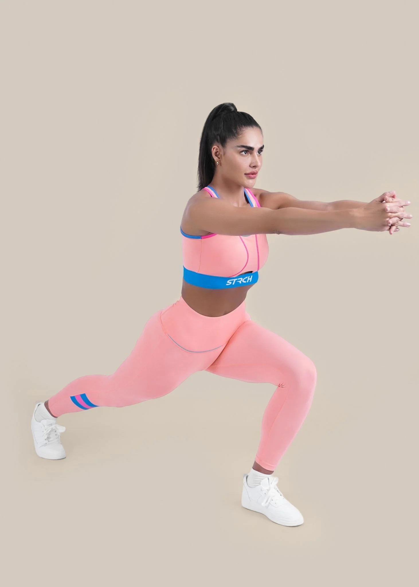 Strch Flex Core Leggings - Pink - Image 5