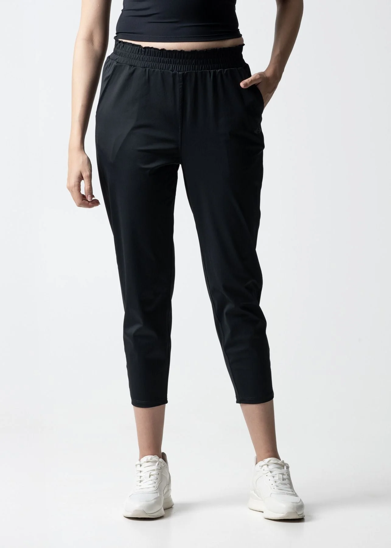 Everyday workout ankle length pants - Black