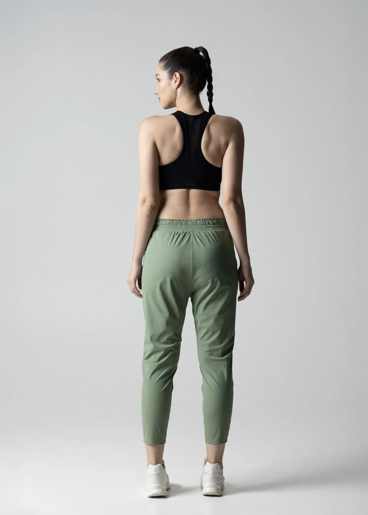 Everyday workout ankle length pants - Chateau Green - Image 4