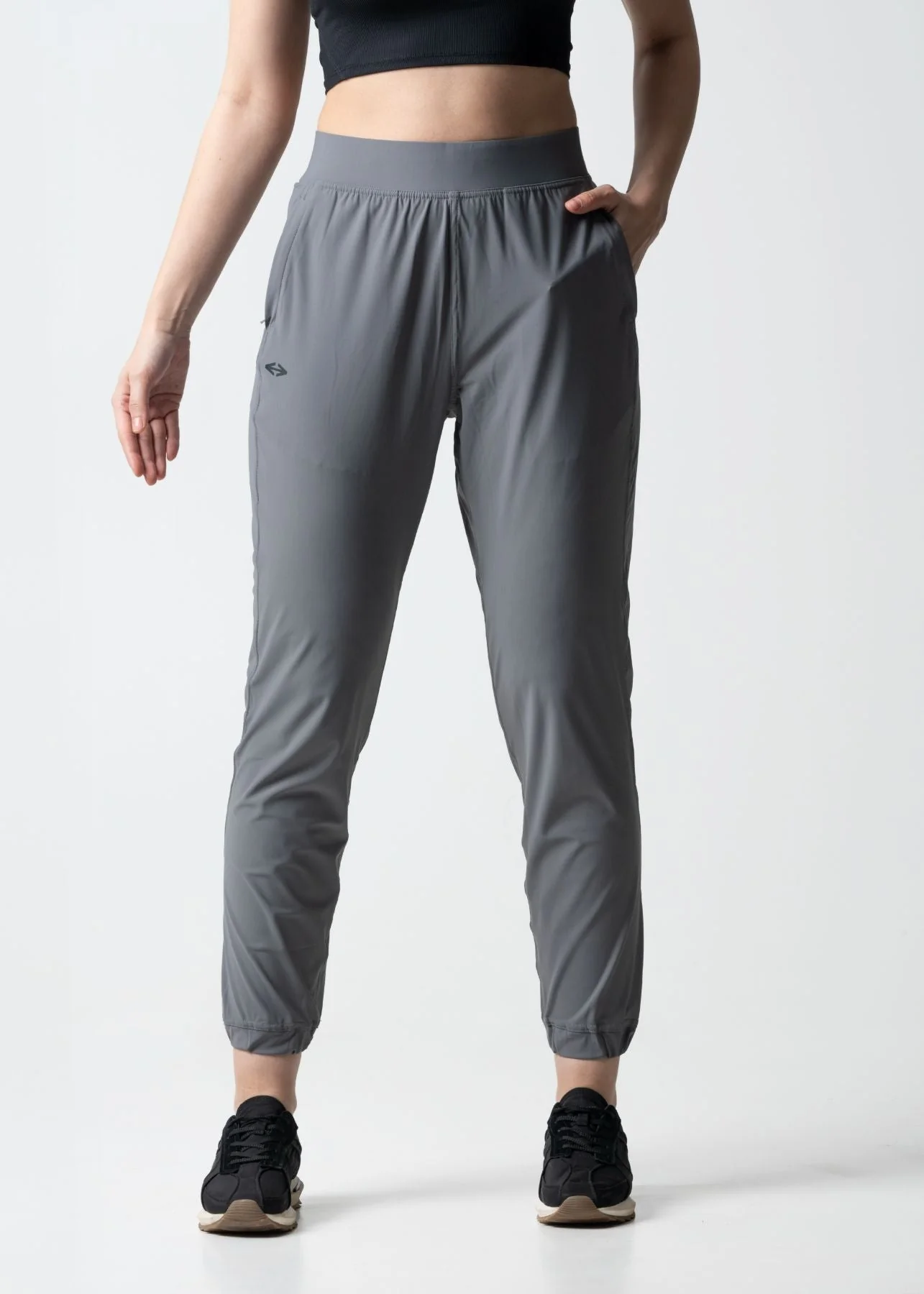 Women Workout Track Pants - Grey